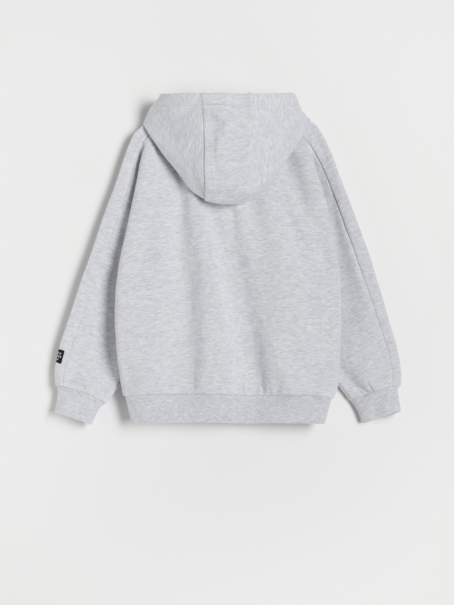 Grey Oversized Hoodie, , large image number 1