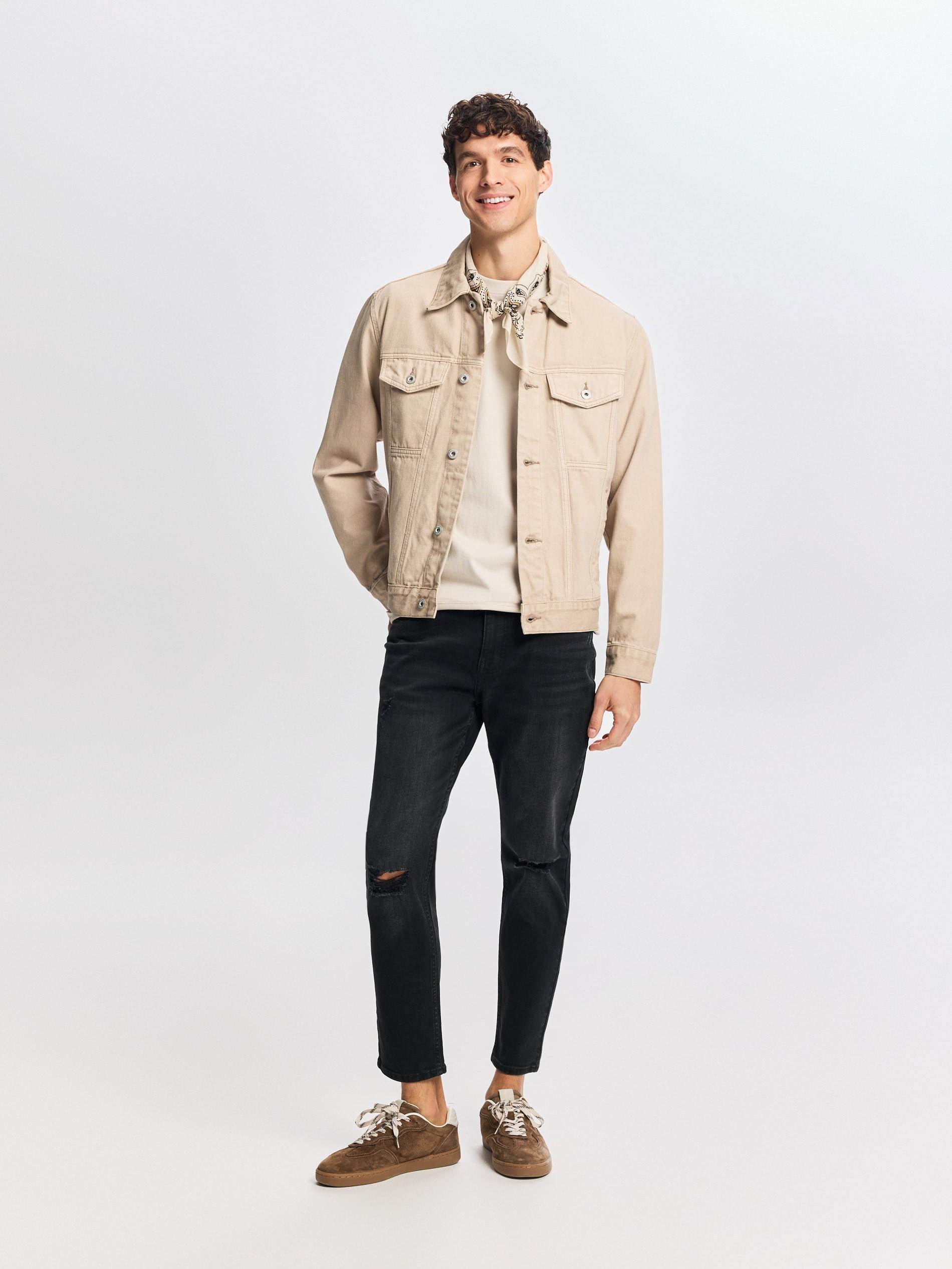 Beige Regular Fit Printed T-Shirt, Beige, large image number 3