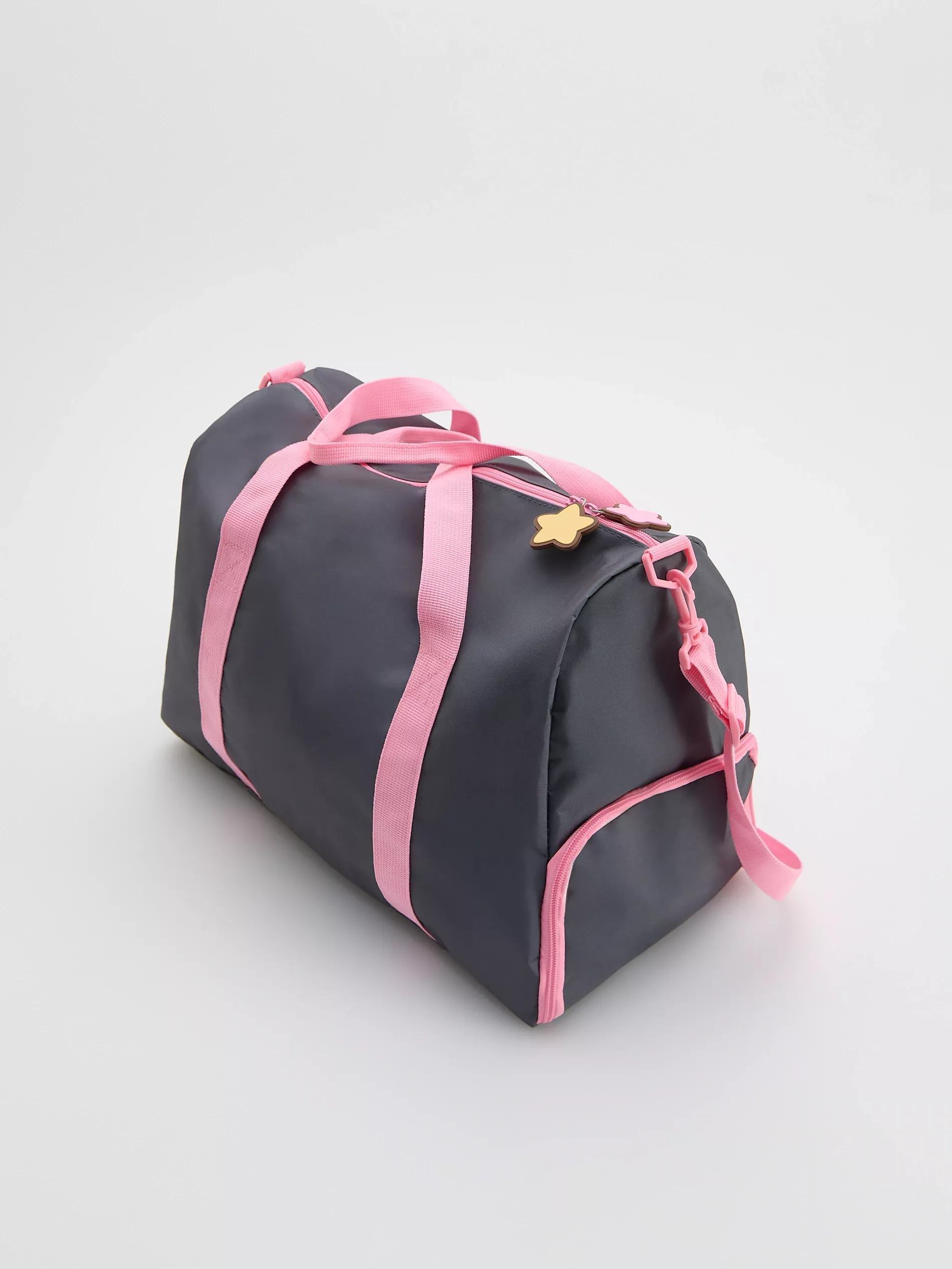 DARK GREY Pusheen sports bag, Grey, large image number 2