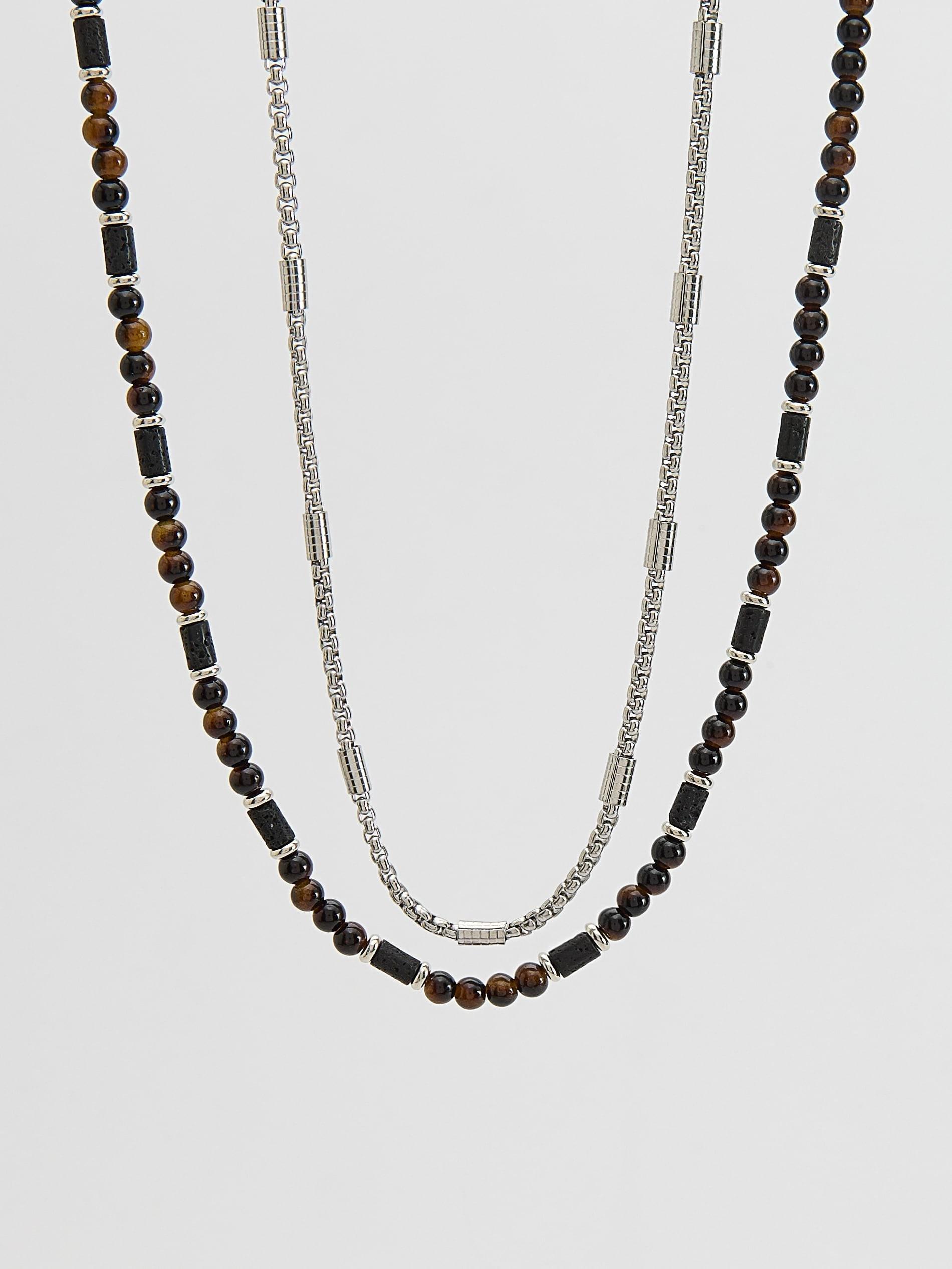 Black Biker Shorts, Silver, large image number 3