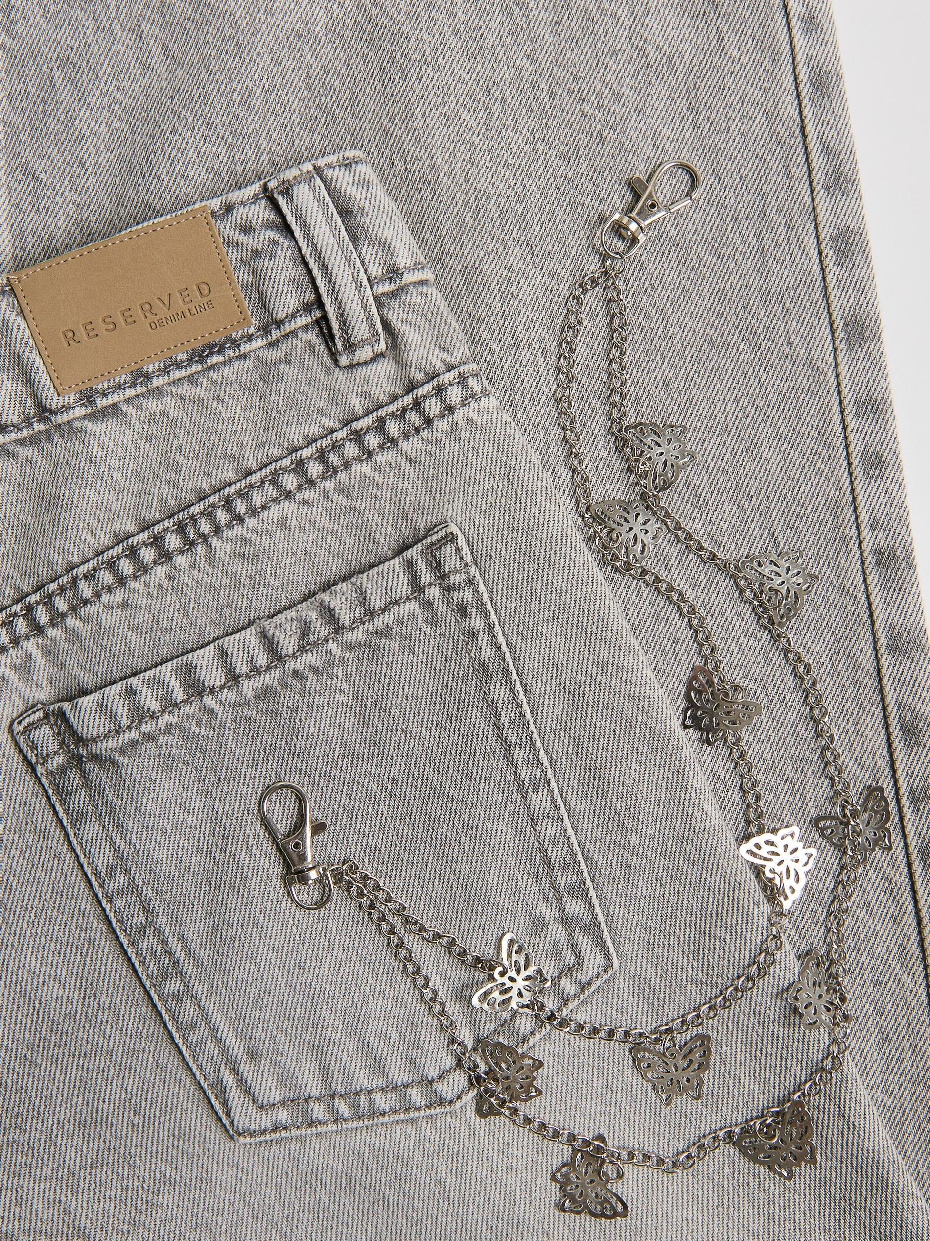 Brown Faux Leather Shorts, Light grey, large image number 5