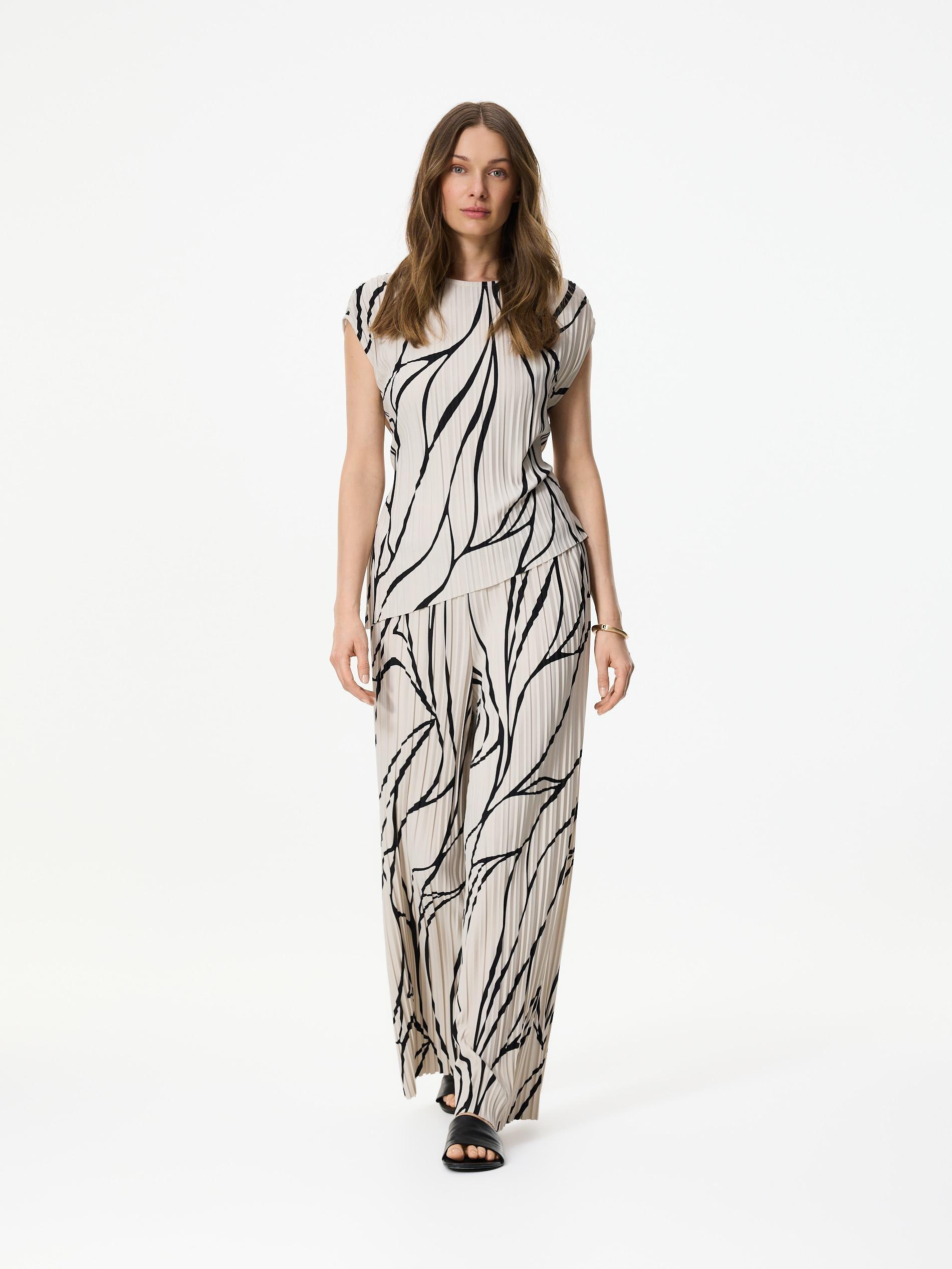 Beige Asymmetrical Top, Beige, large image number 2