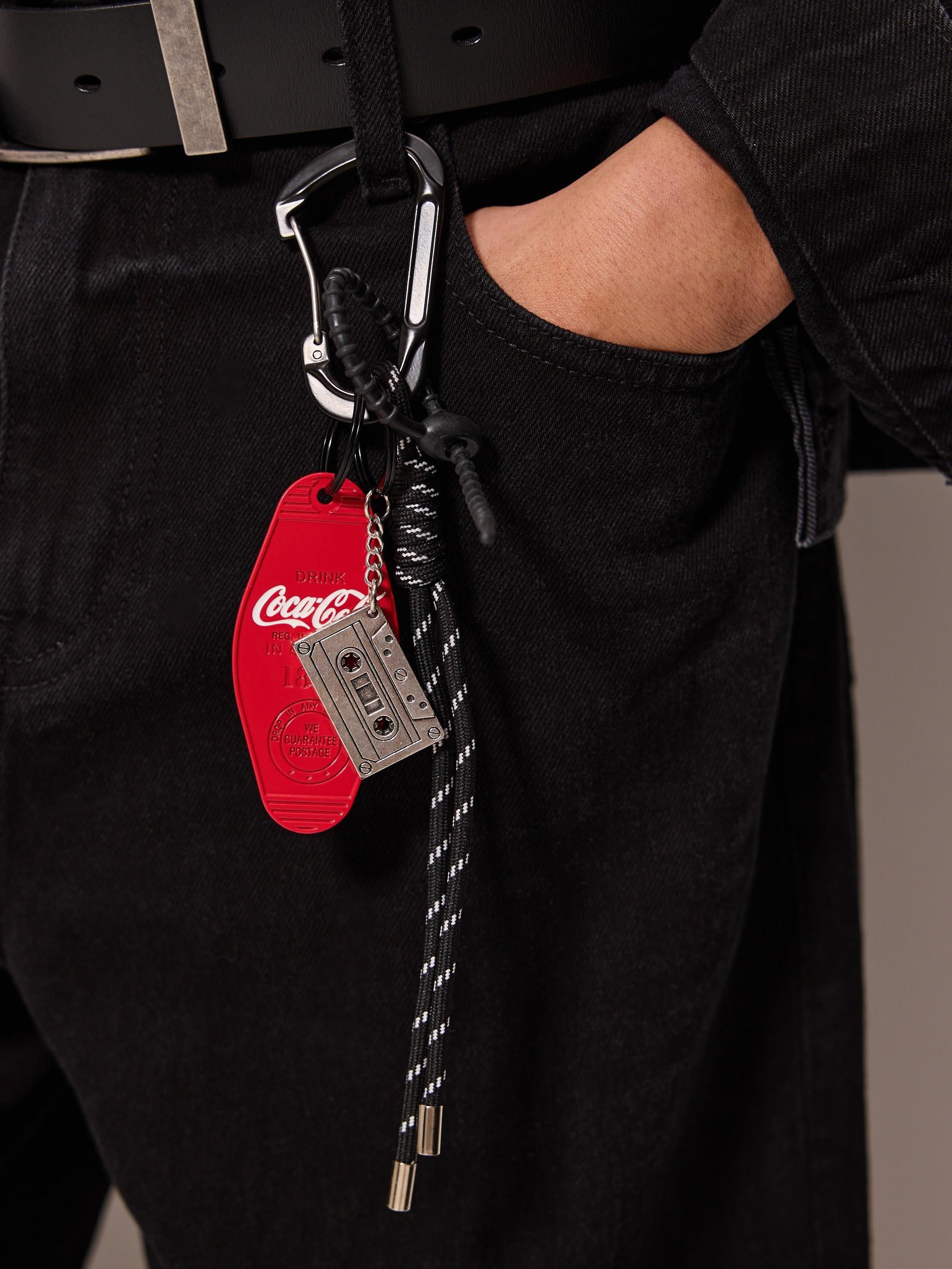 Cream Relaxed Fit T-Shirt With Print, Black, medium