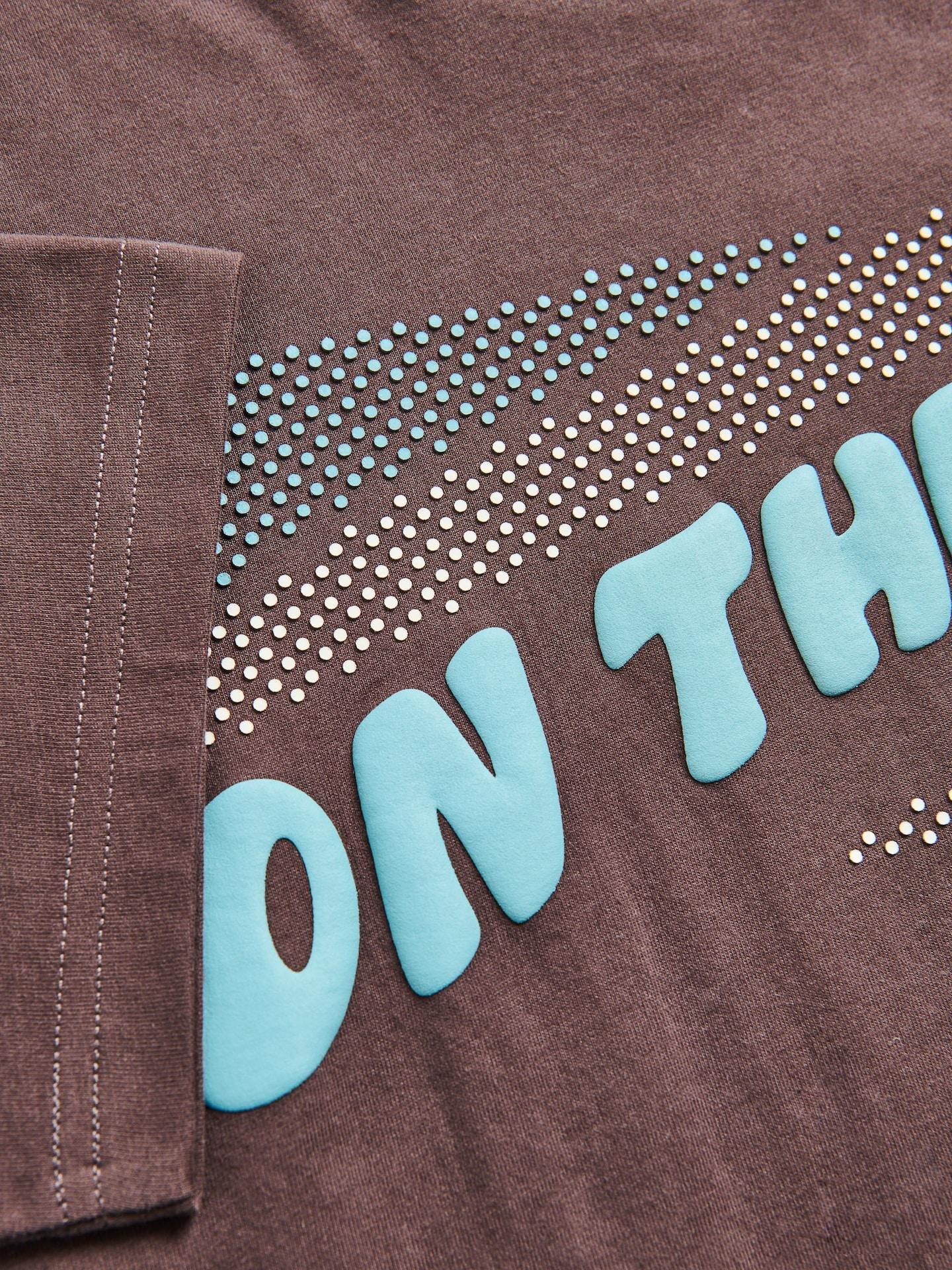 Brown Cotton T-Shirt, Brown, medium