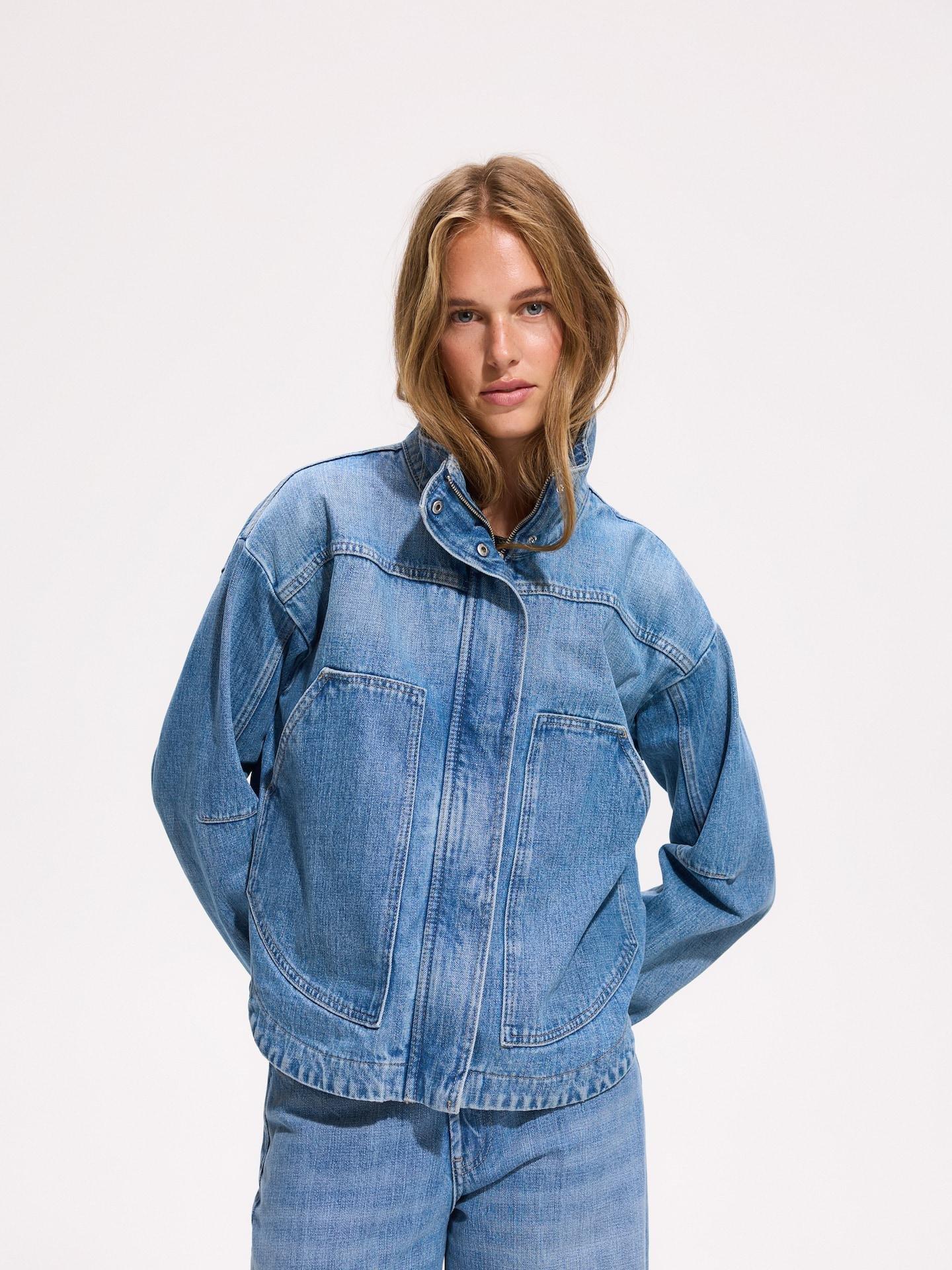 Blue Jeans Denim Jacket, Blue, medium