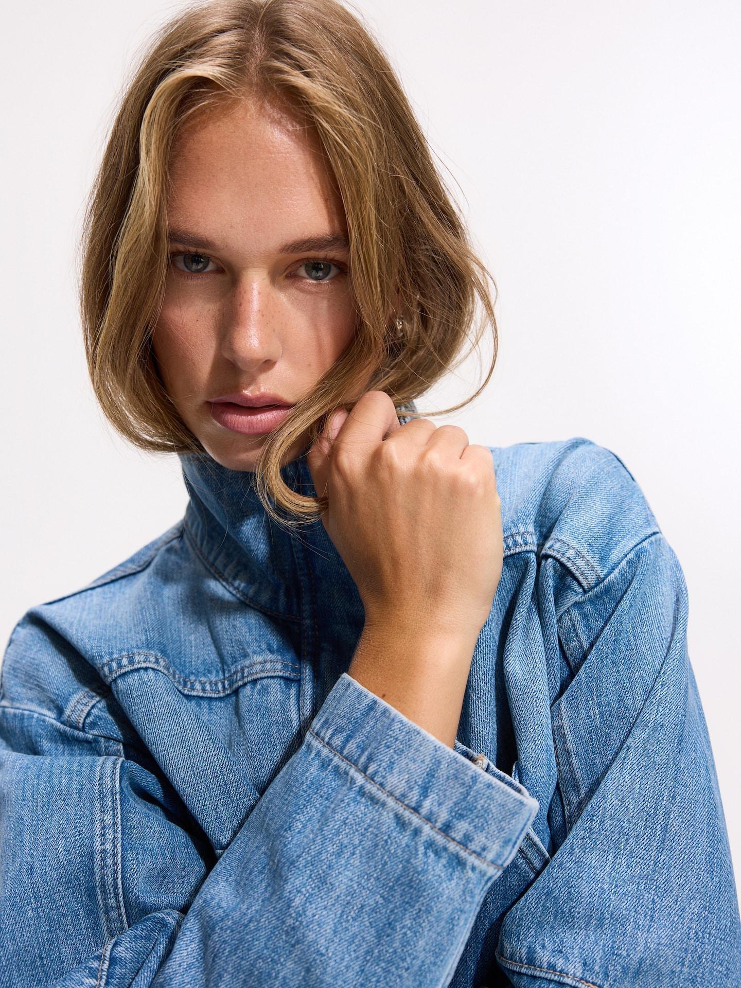 Blue Jeans Denim Jacket, Blue, medium