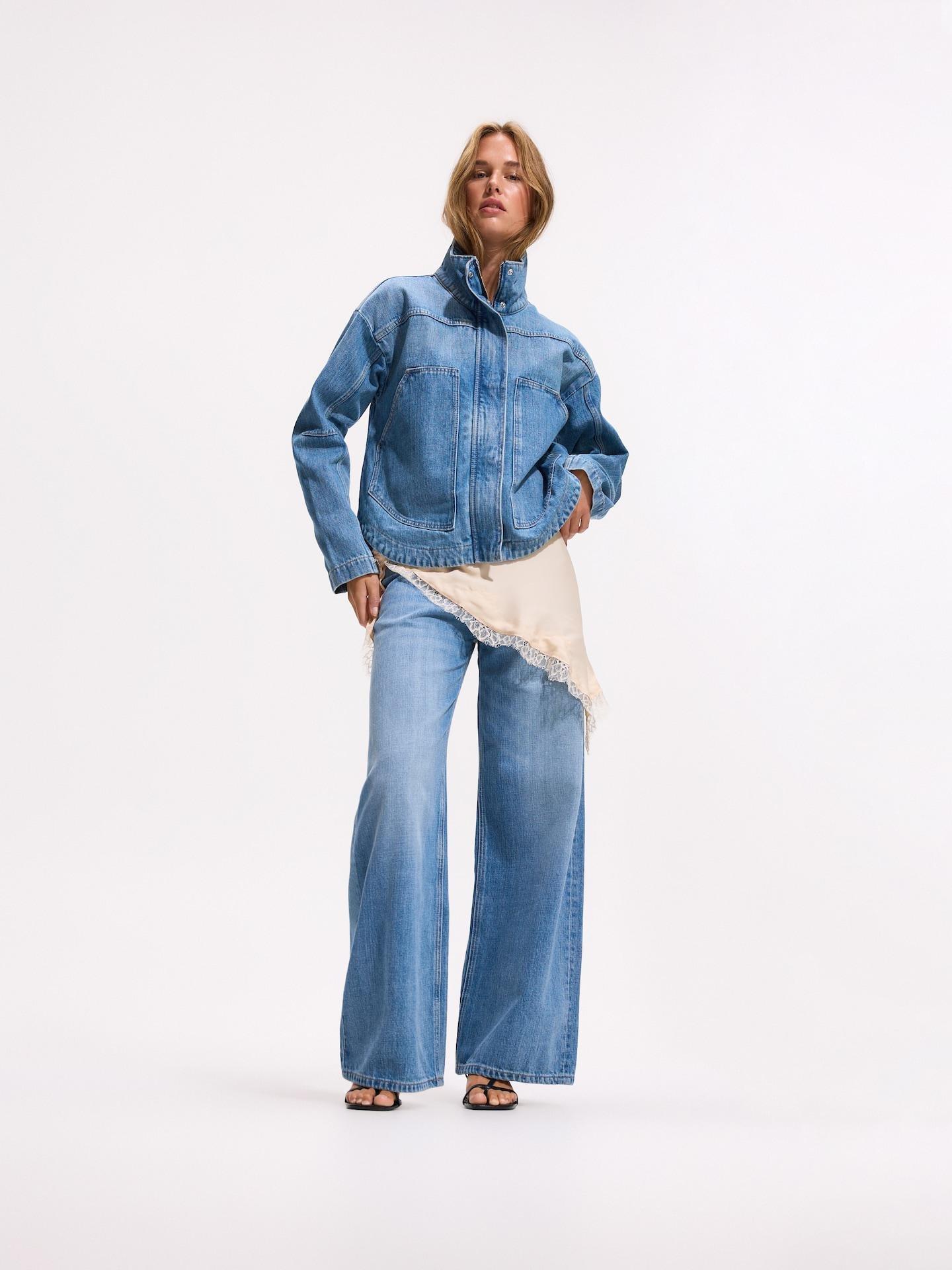 Blue Jeans Denim Jacket, Blue, large image number 2