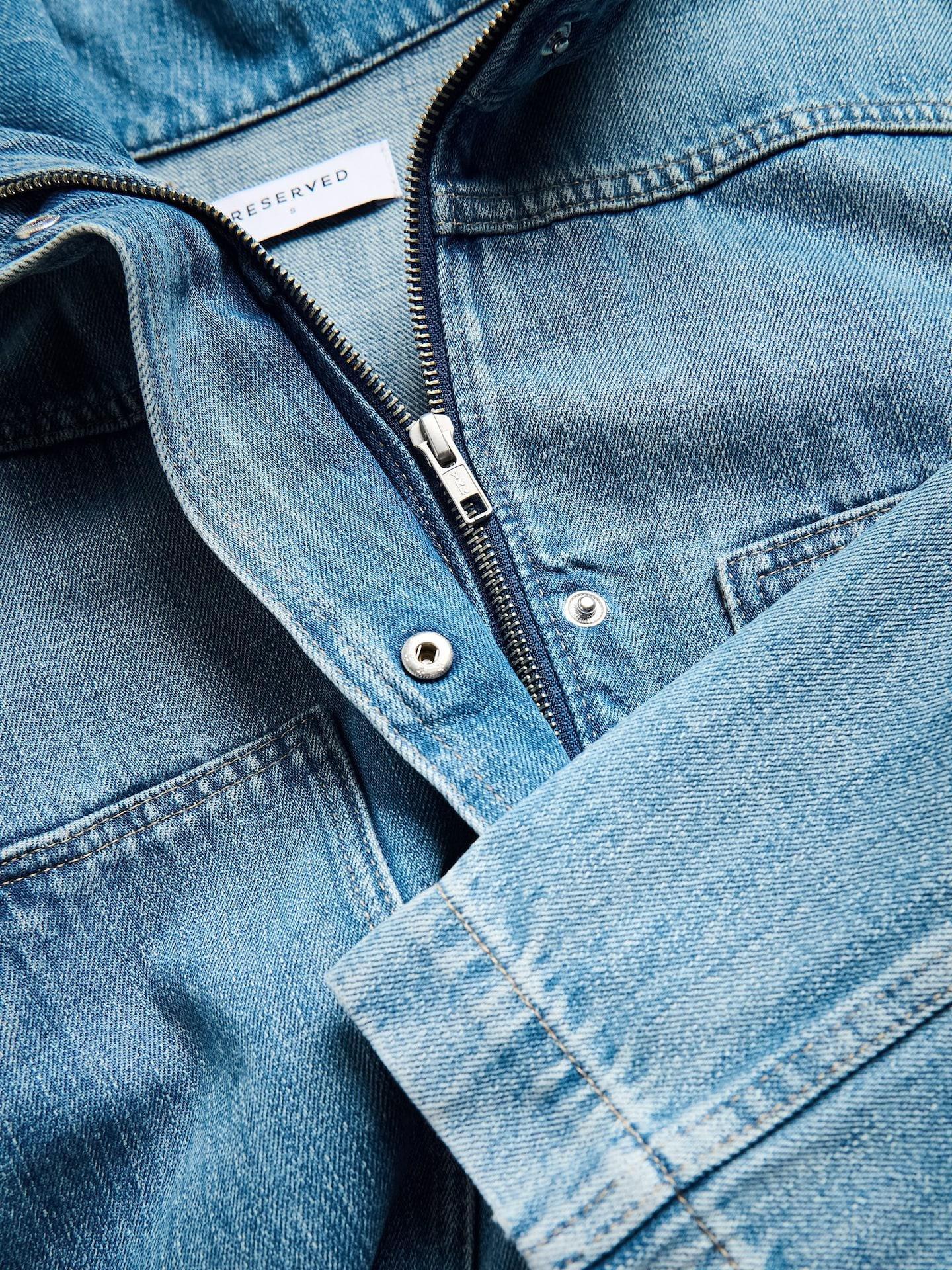 Blue Jeans Denim Jacket, Blue, large image number 5