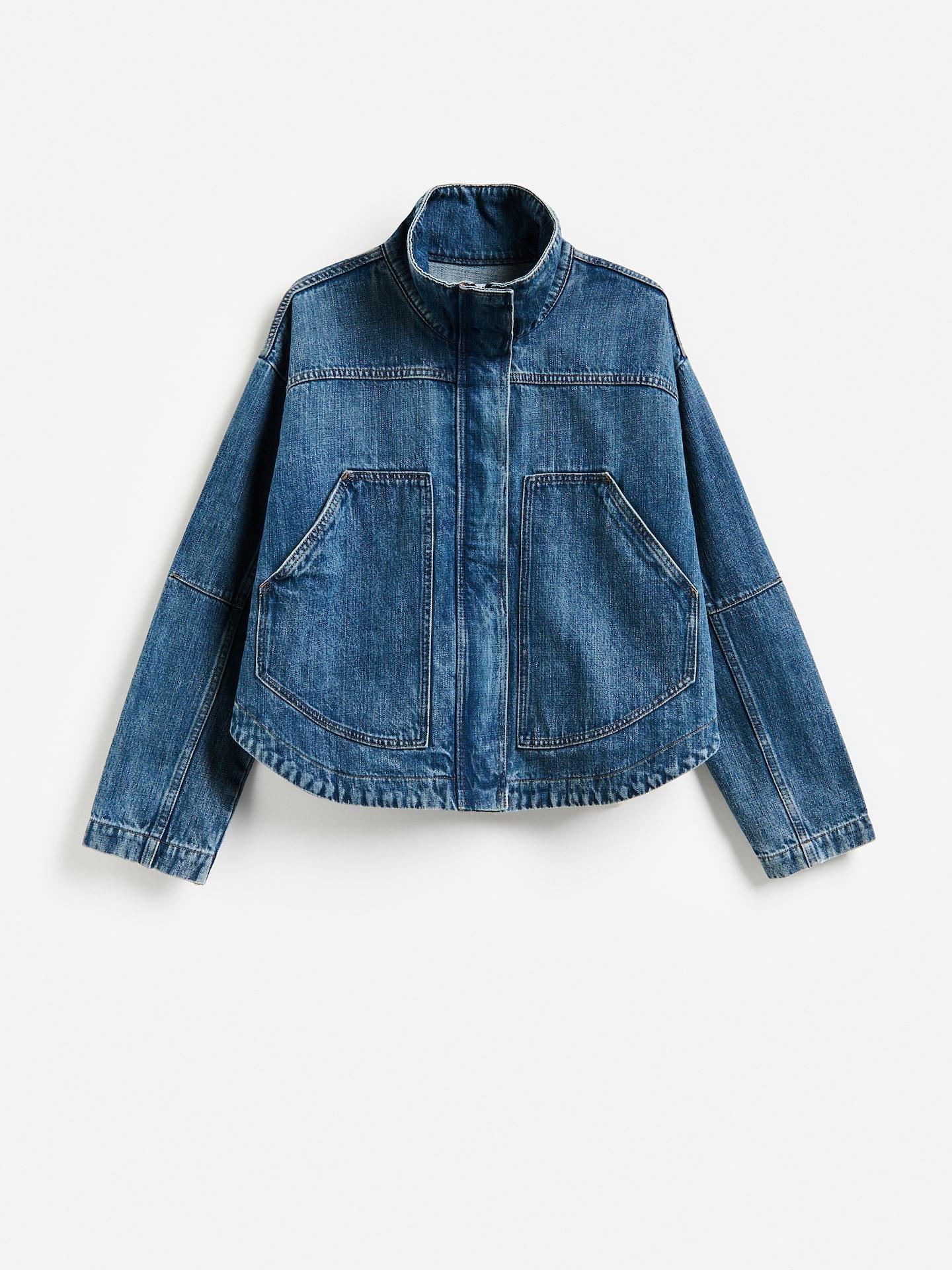 Blue Denim Jacket, Navy, large image number 4