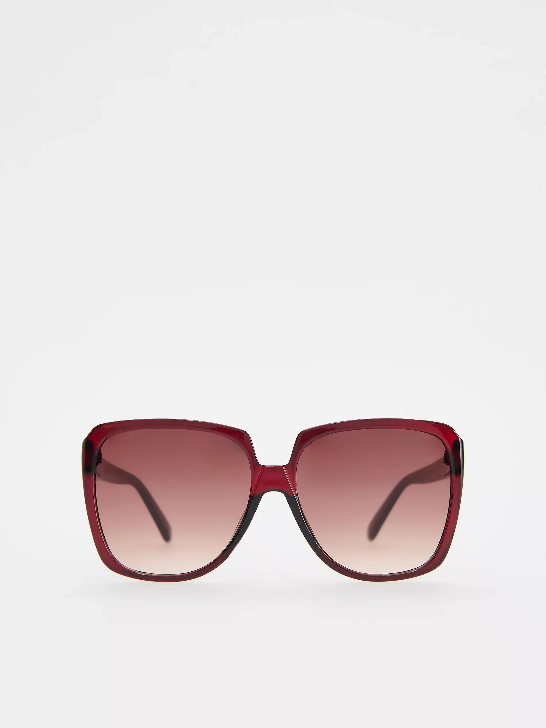Maroon Sunglasses, Burgundy, large image number 0