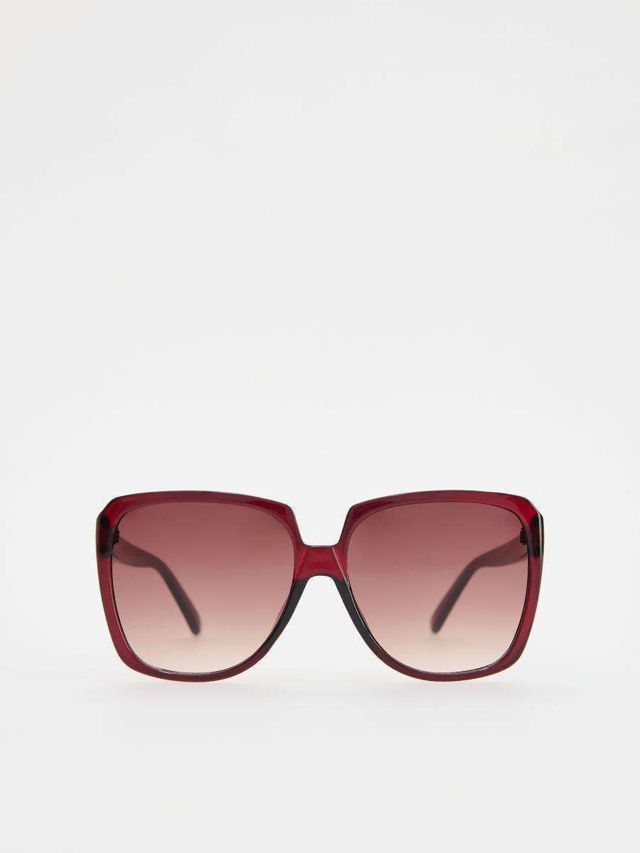 Maroon Sunglasses, Burgundy, large image number 0