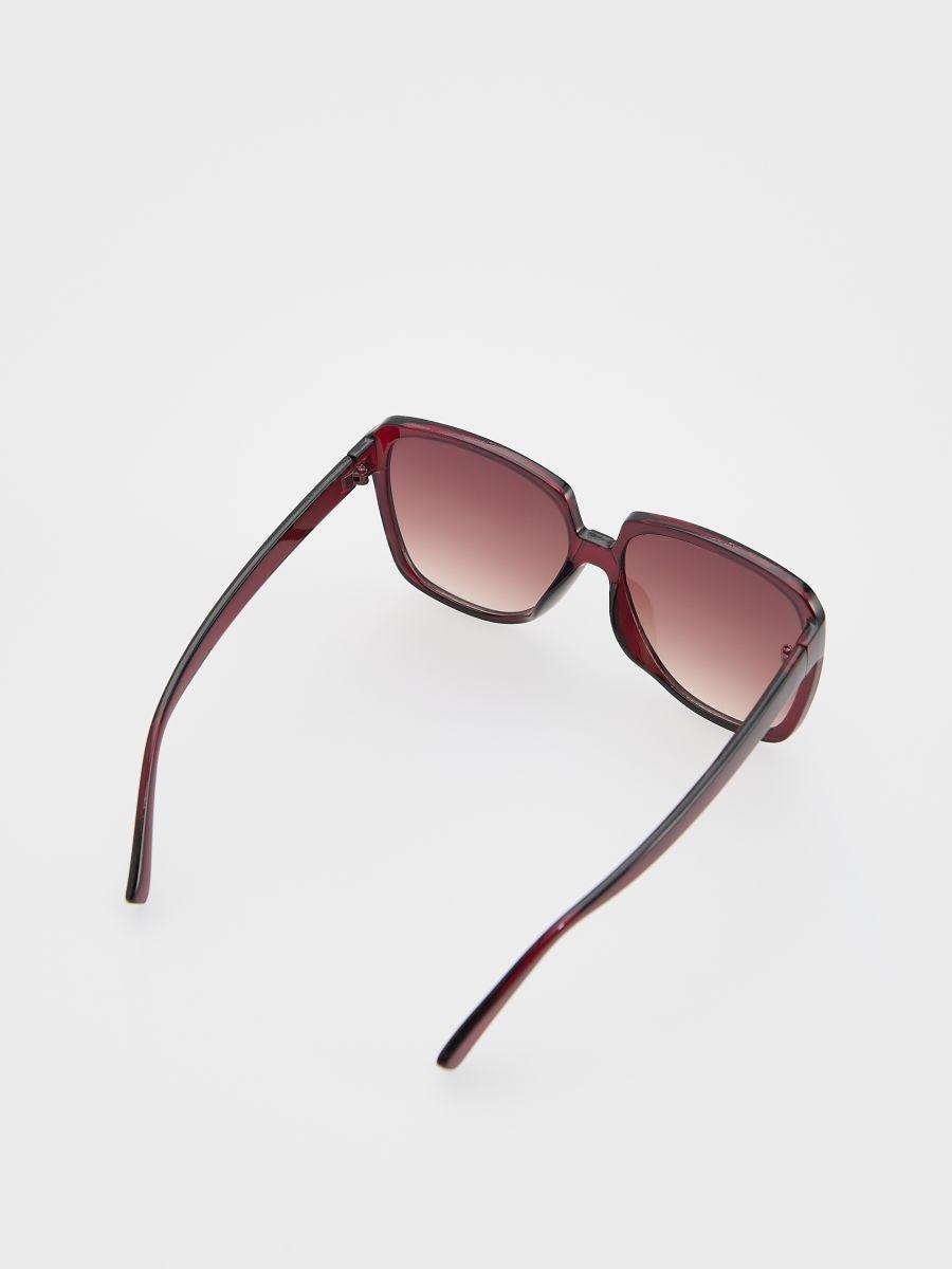 Maroon Sunglasses, Burgundy, large image number 1