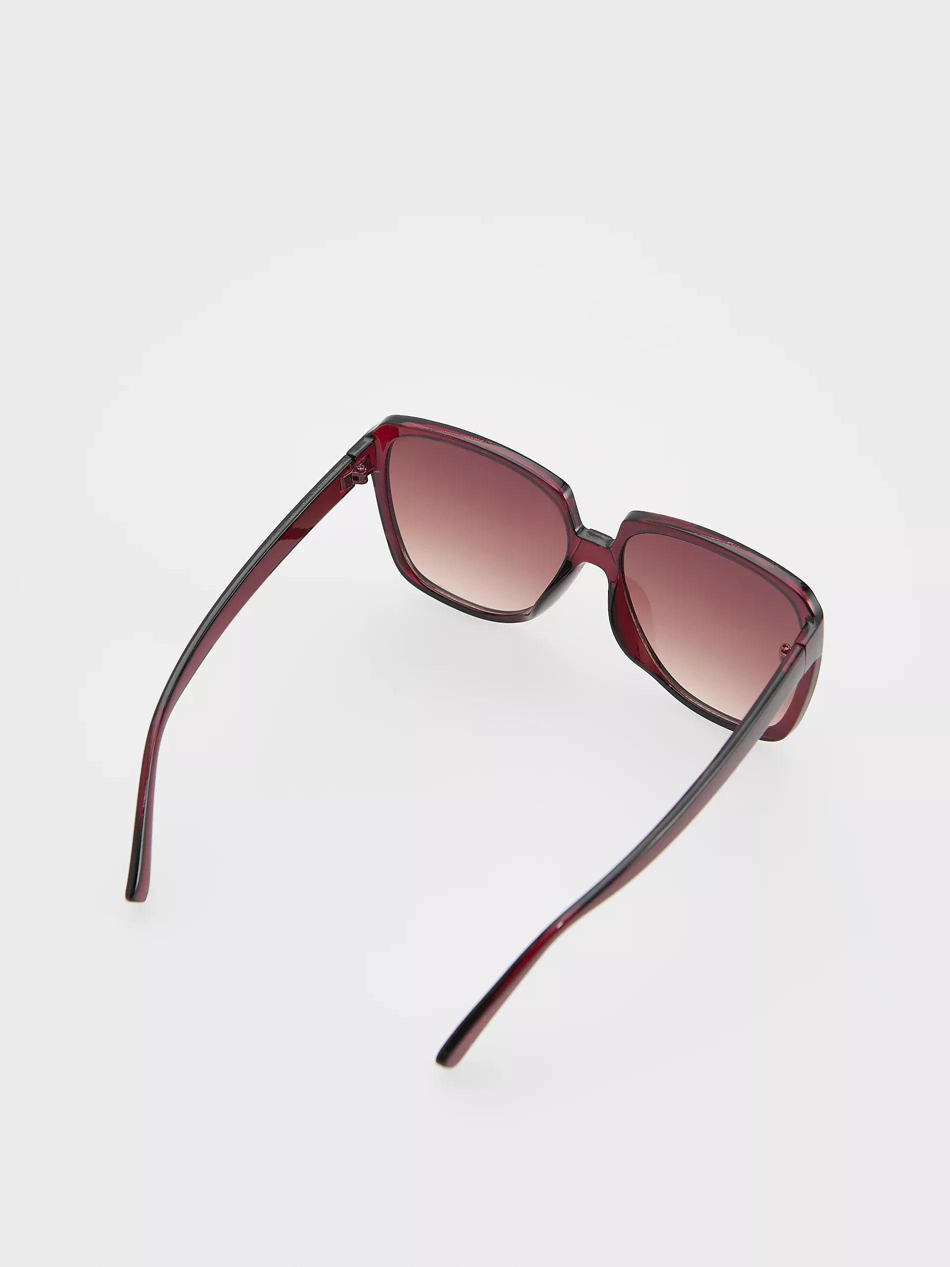Maroon Sunglasses, Burgundy, large image number 1
