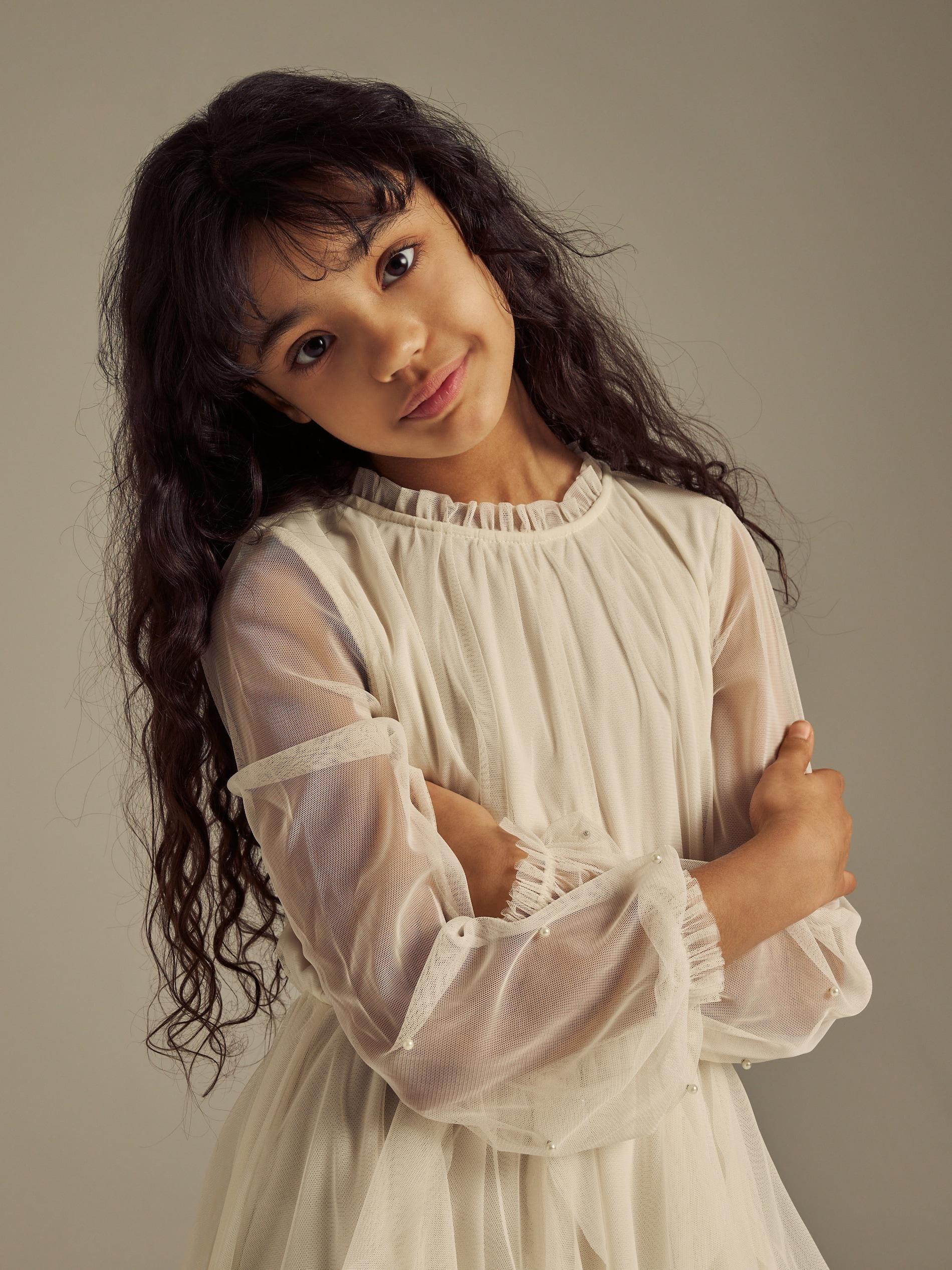 Cream Comfort T-Shirt With Back Print, Ivory, large image number 2