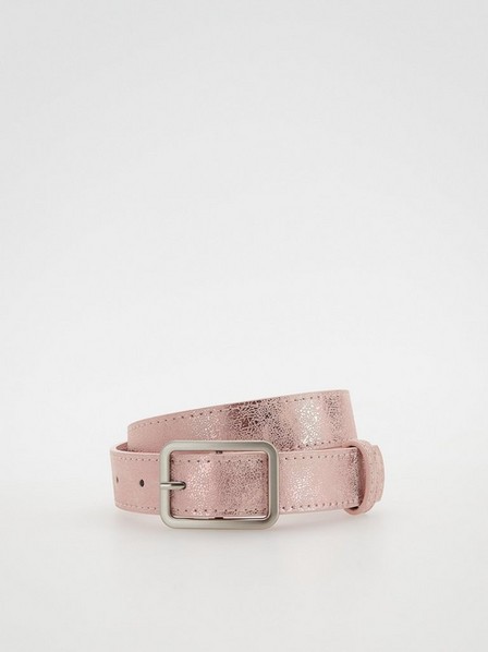 Reserved - Dusty Rose Textured Belt, Kids Girl