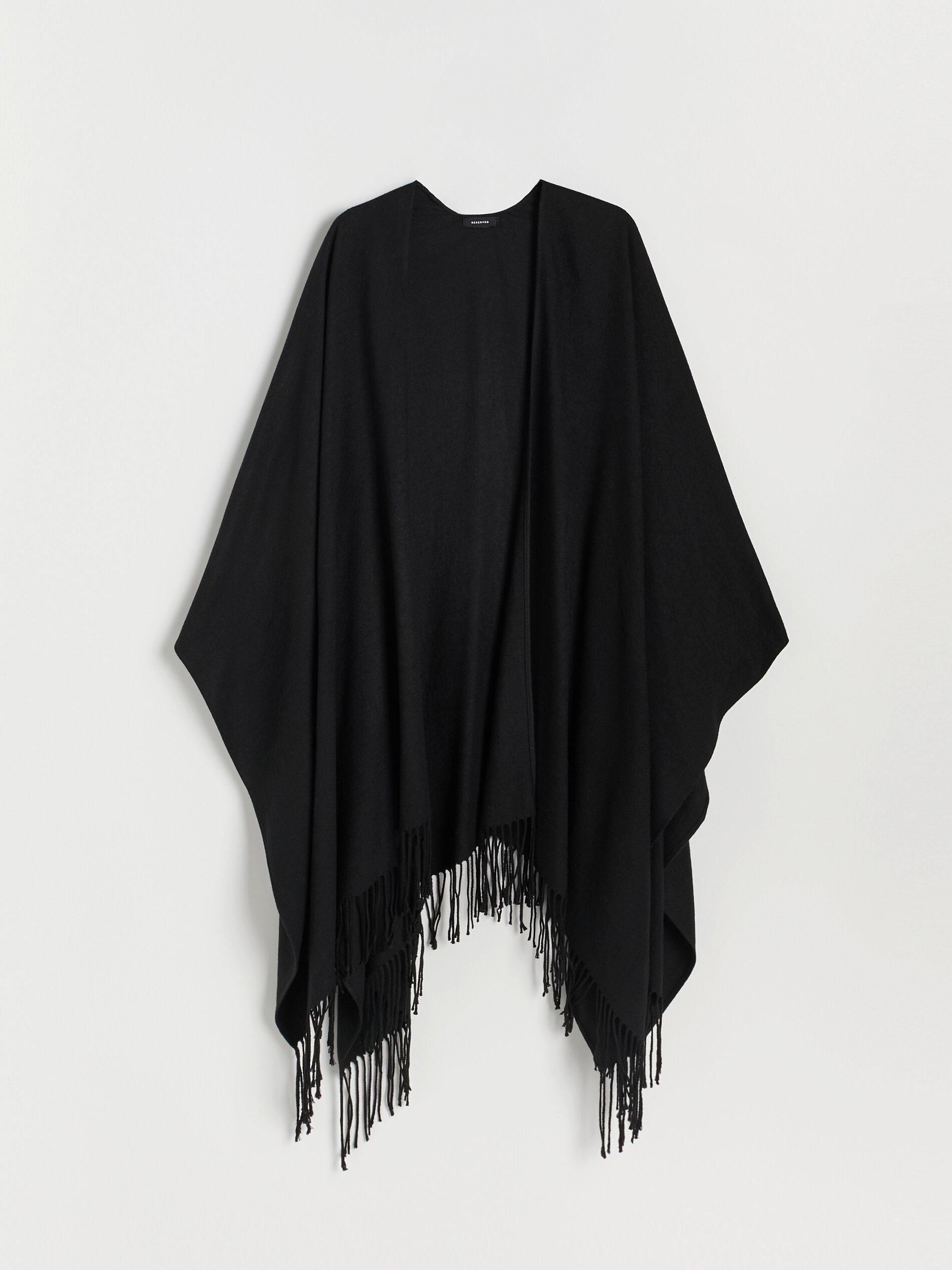 بونشو بشراشيب أسود, , large image number 0