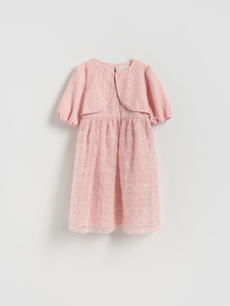 Pink Dress, Kids Girl, Pink, large image number 3