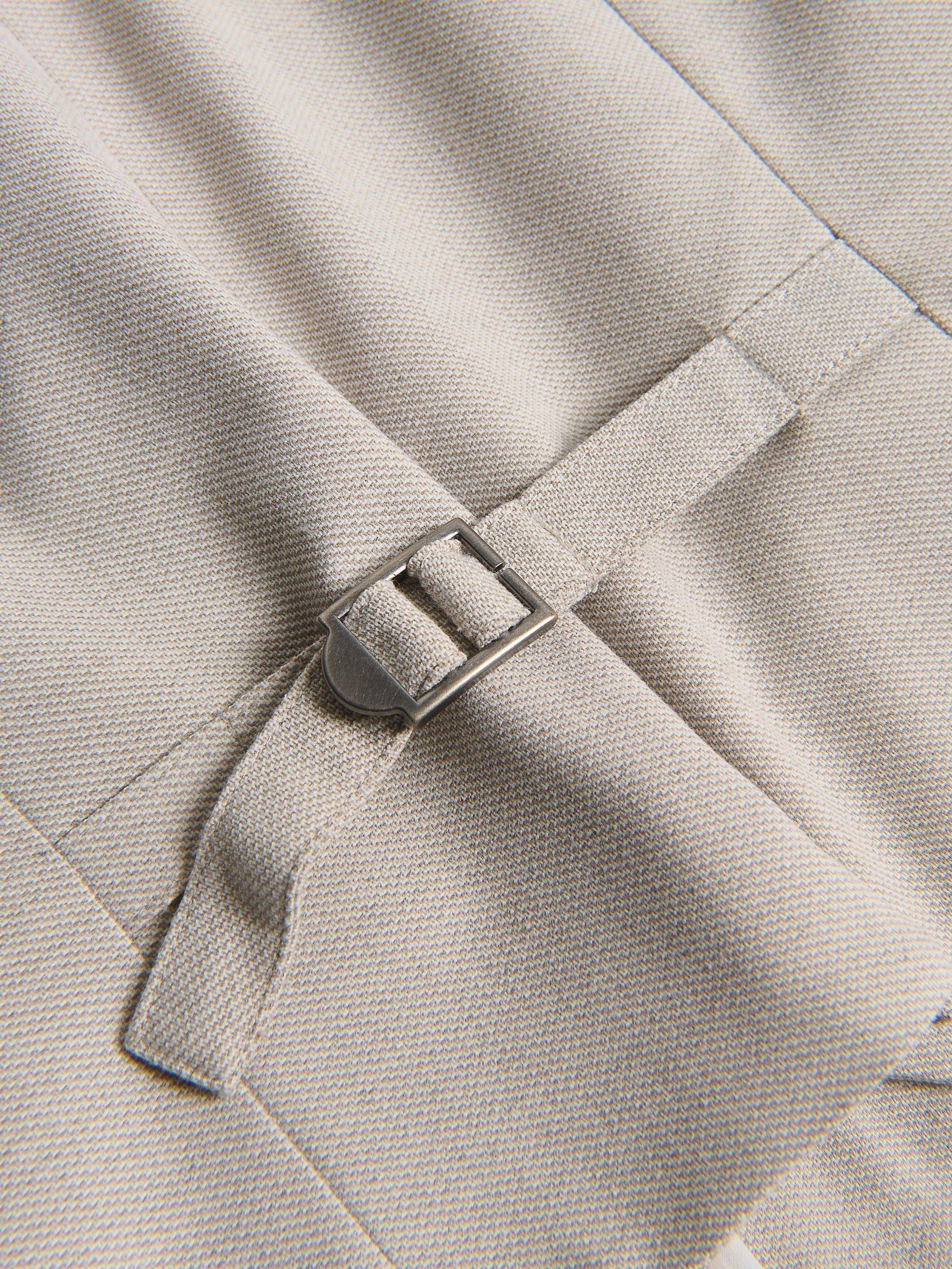 Beige Smart Elongated Waistcoat, Beige, large image number 1