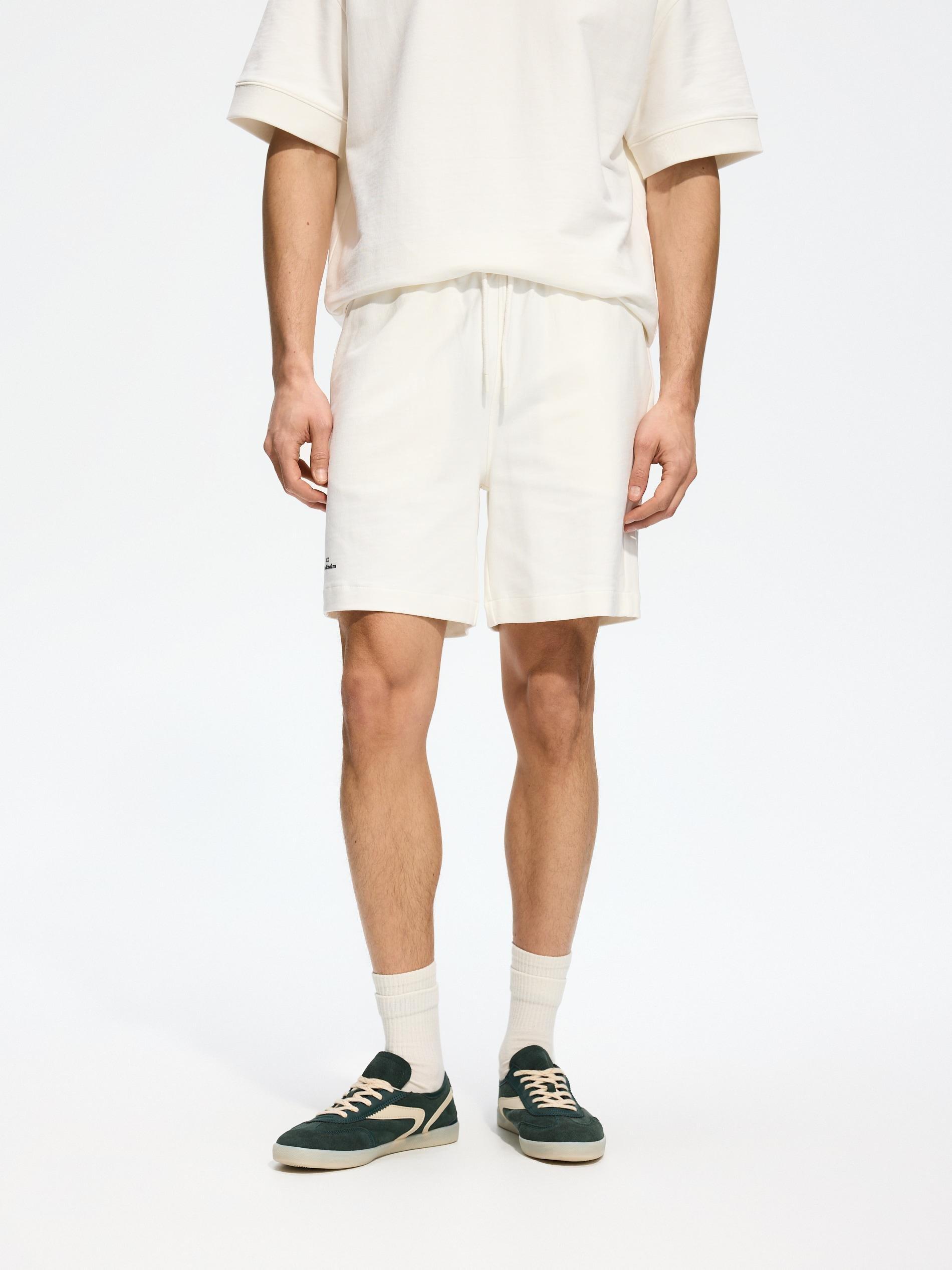 Cream Regular Shorts, Ivory, medium