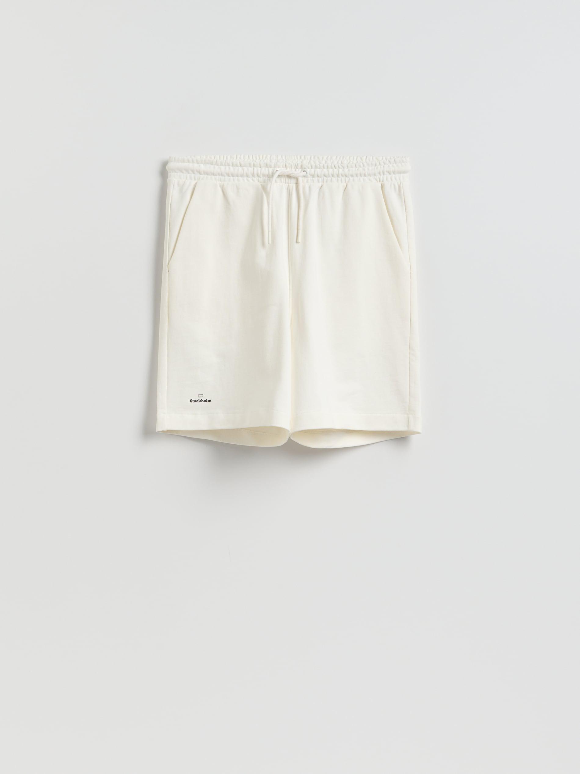 Cream Regular Shorts, Ivory, large image number 3