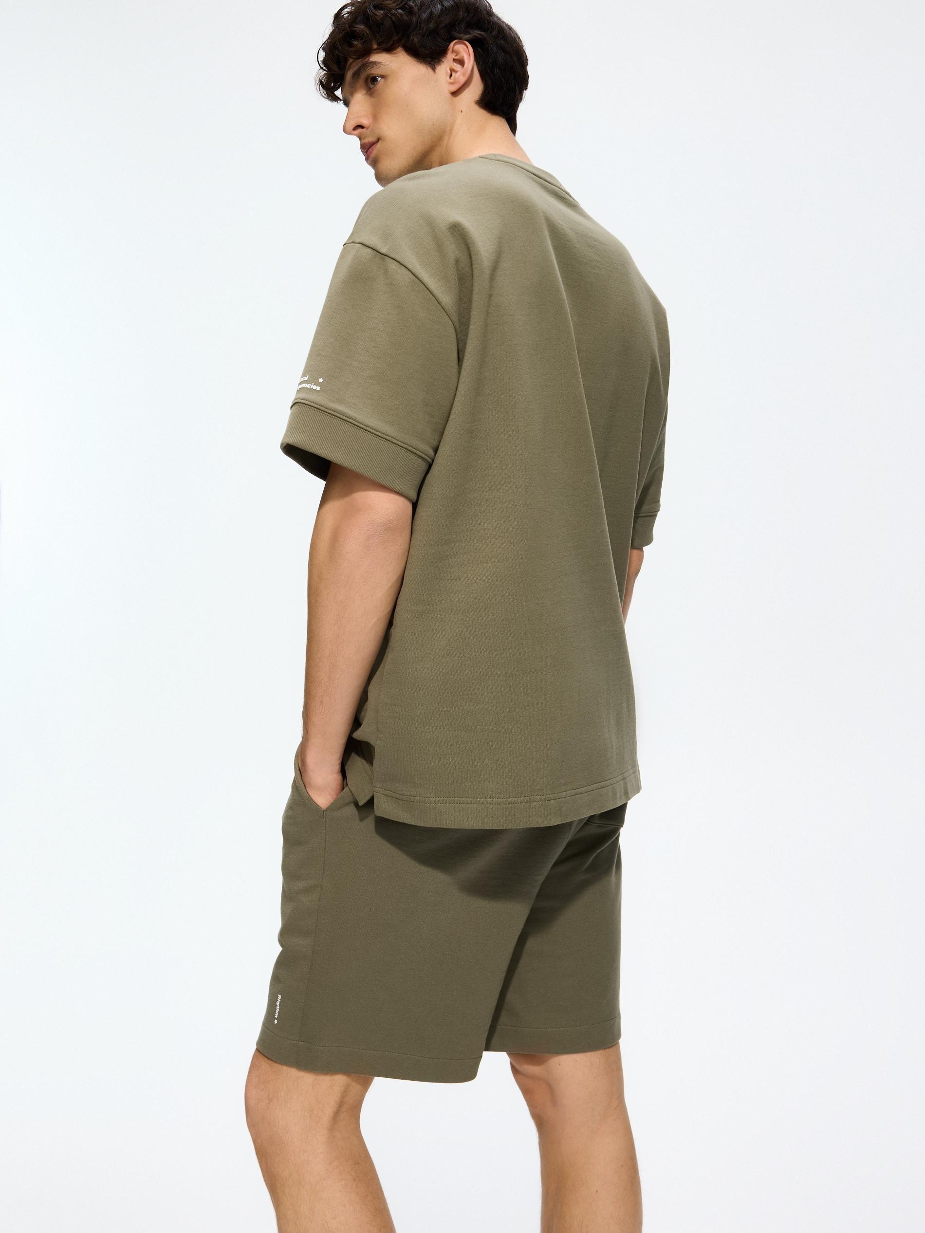 Green Regular Shorts, Green, large image number 2
