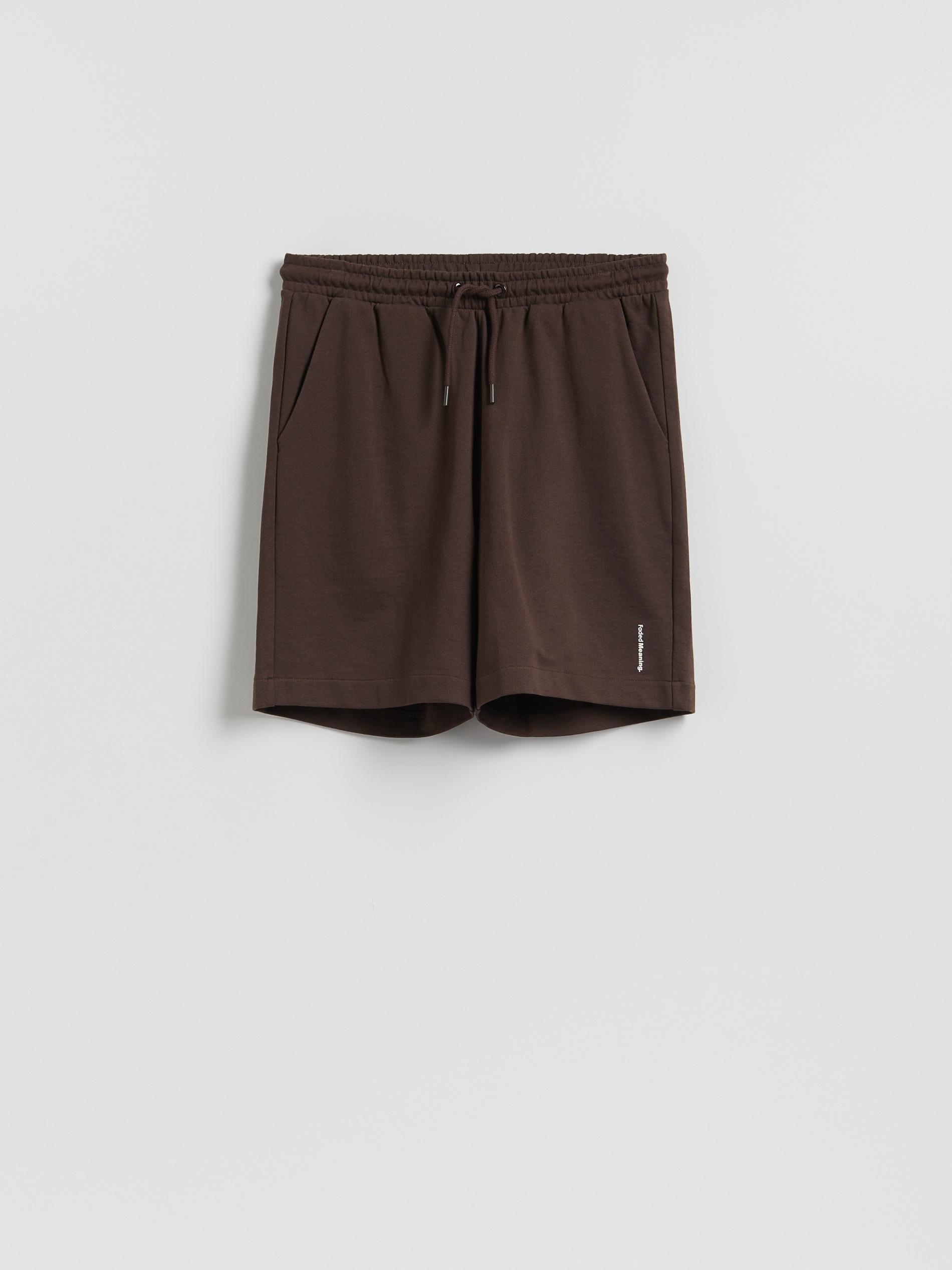 Brown Regular Shorts, Brown, large image number 0