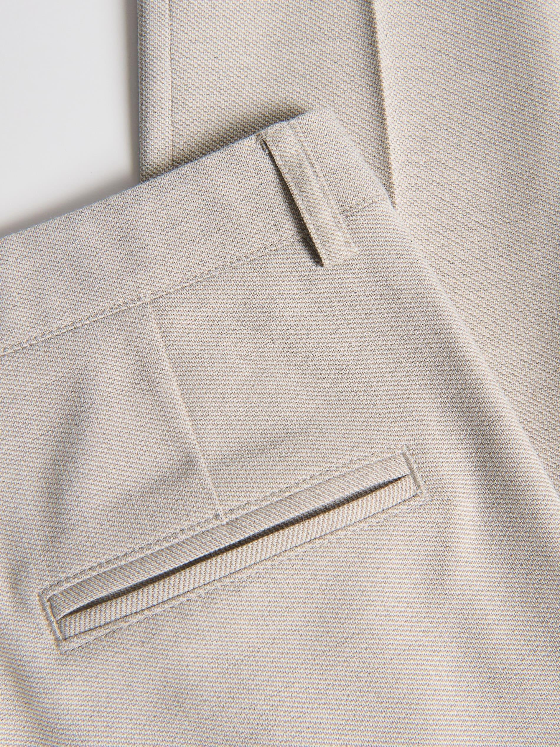 Beige Elegant Trousers, Beige, large image number 2