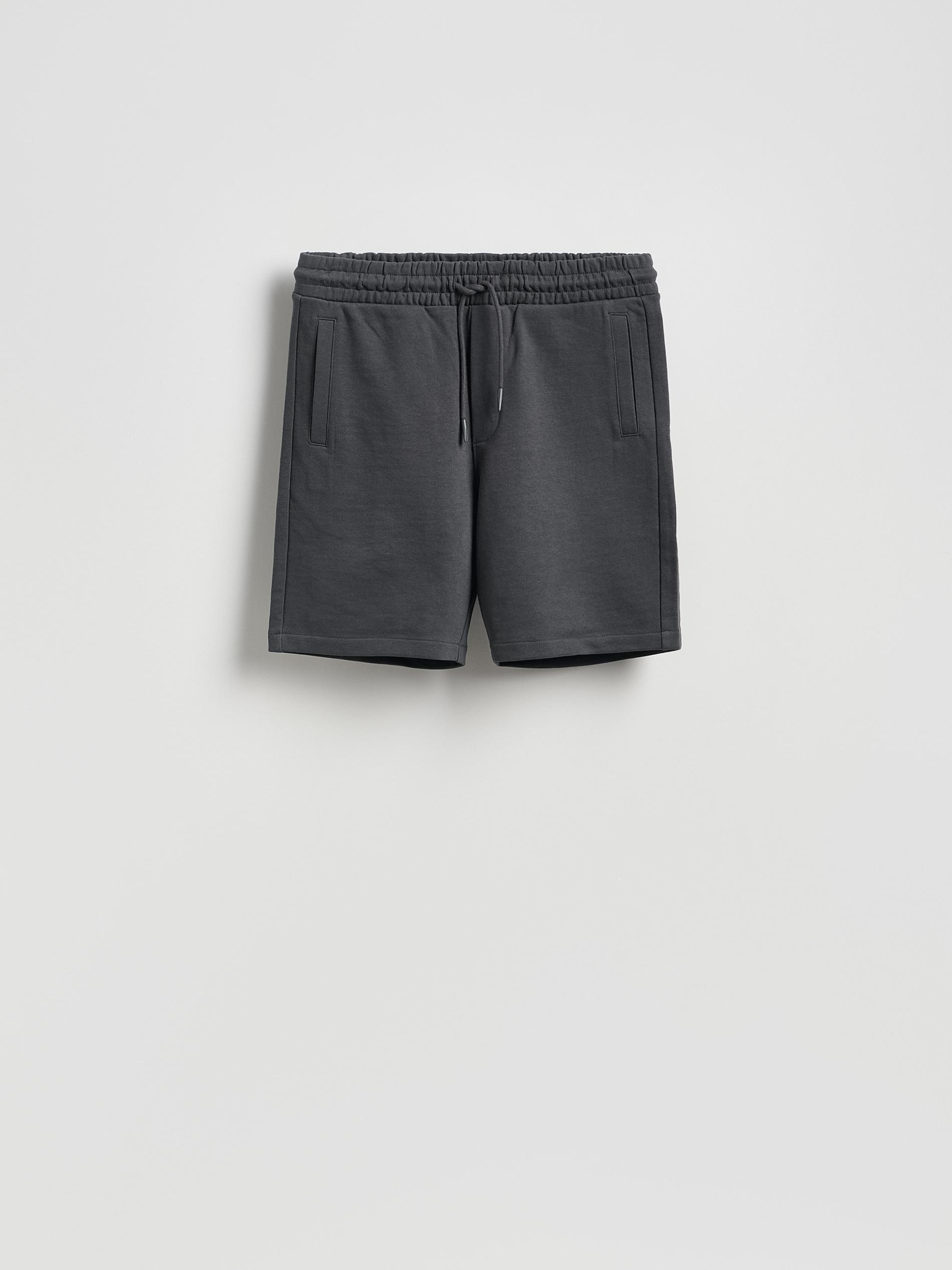 Grey Regular Fit Sweat Shorts, Grey, medium