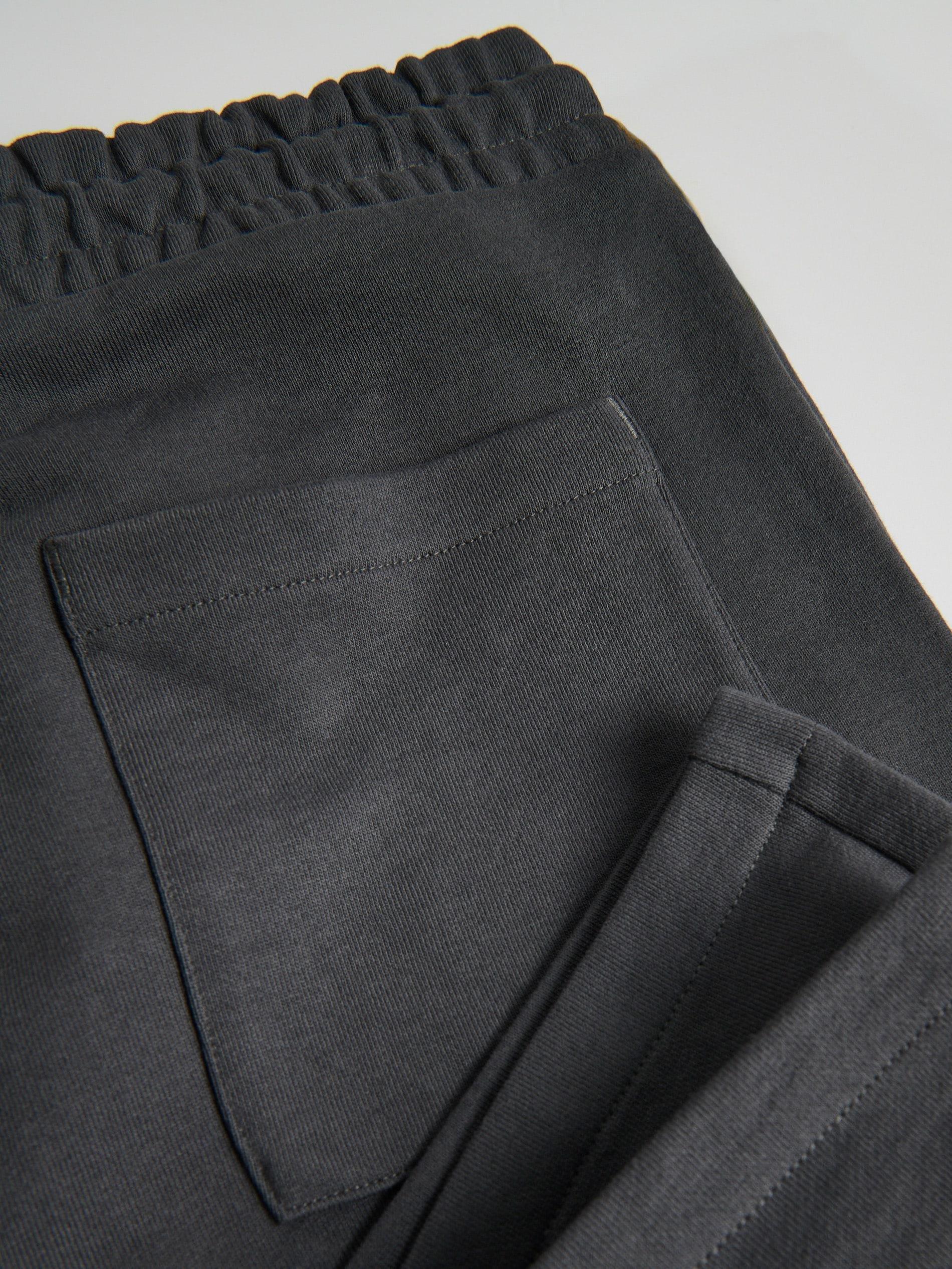 Grey Regular Fit Sweat Shorts, Grey, large image number 1