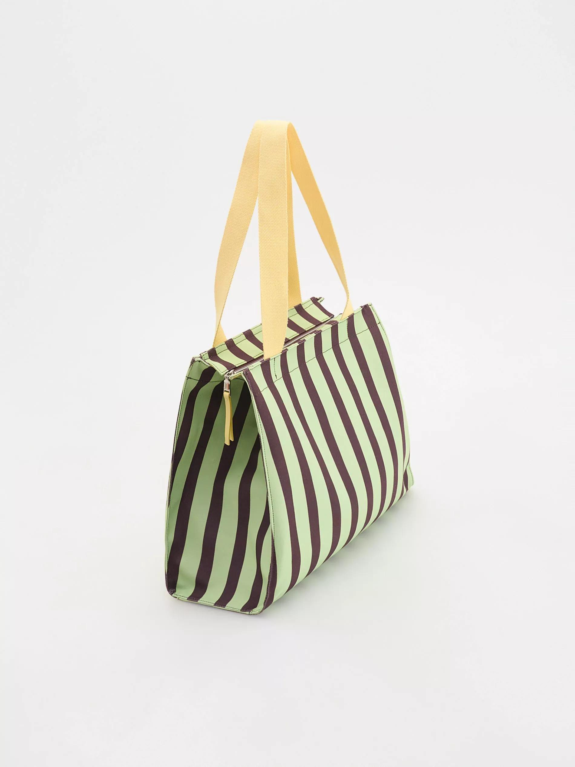 Multicolour Striped Bag, Multicolor, large image number 2