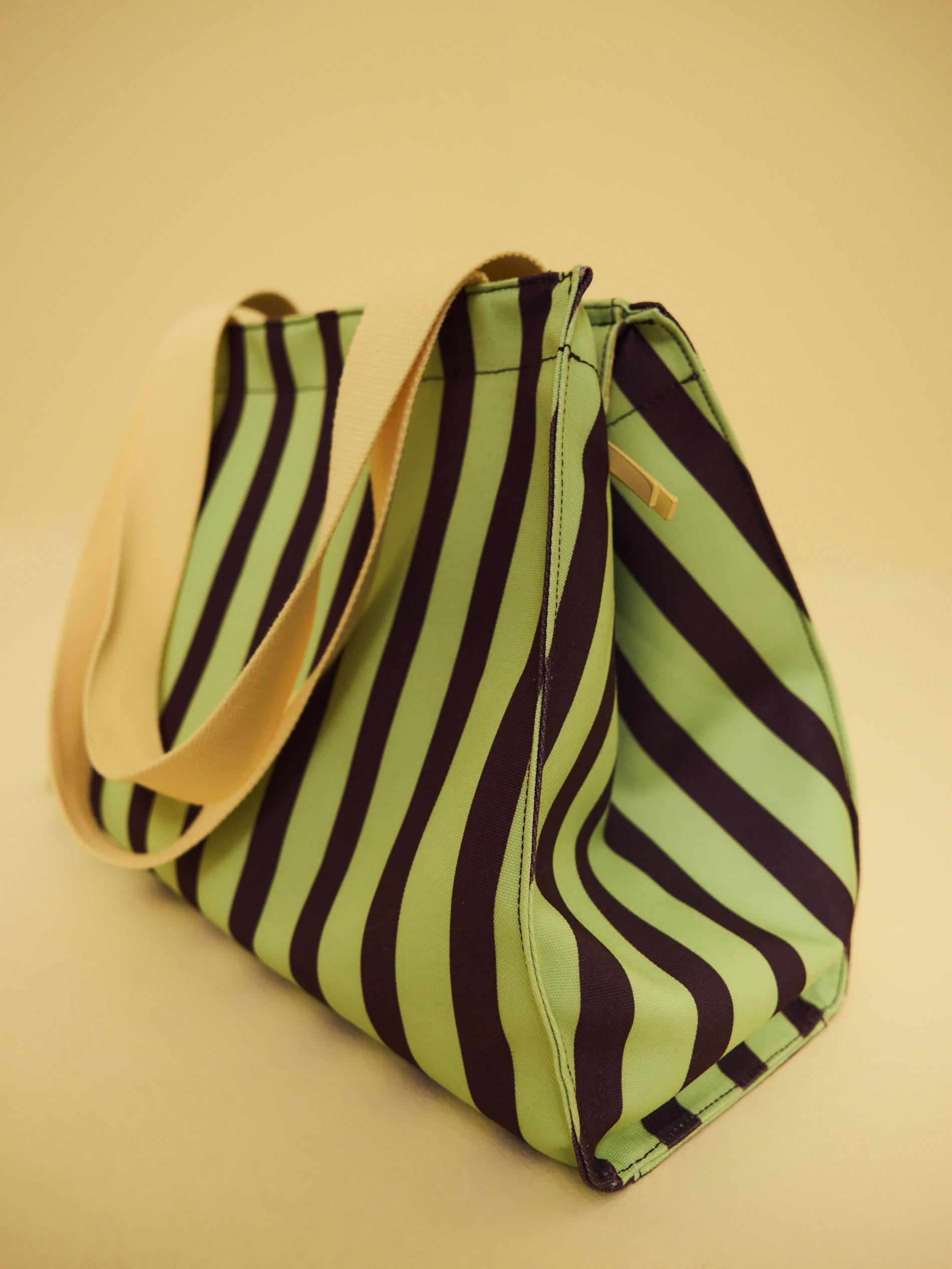 Multicolour Striped Bag, Multicolor, large image number 5