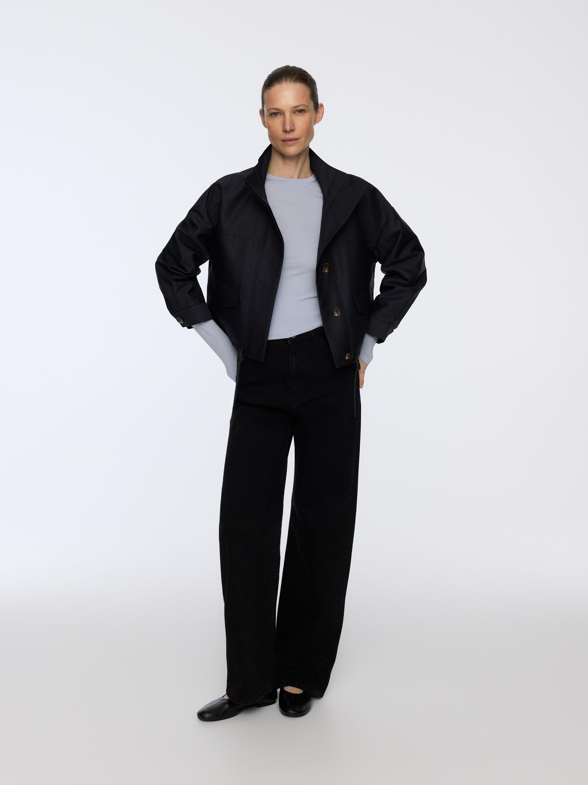 Blue Bamboo Fibre Rich Long Sleeve T-Shirt, Blue, large image number 2