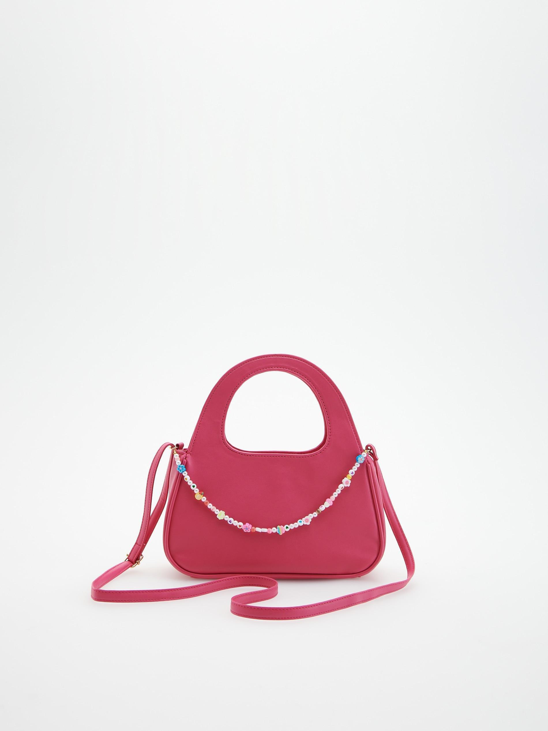 Pink Detailed Handbag , Kids Girls, , large image number 0