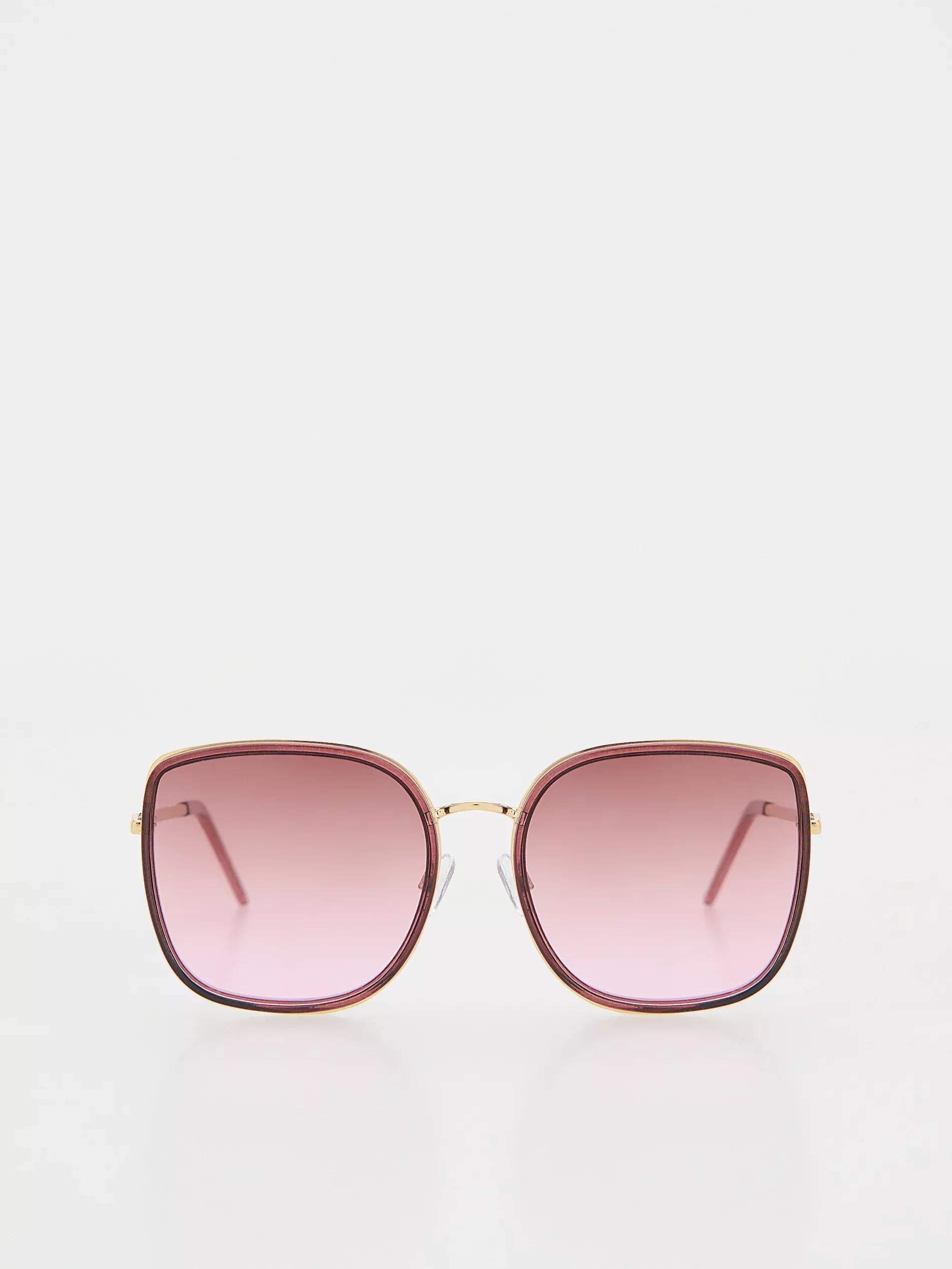 Maroon Sunglasses, Burgundy, large image number 0