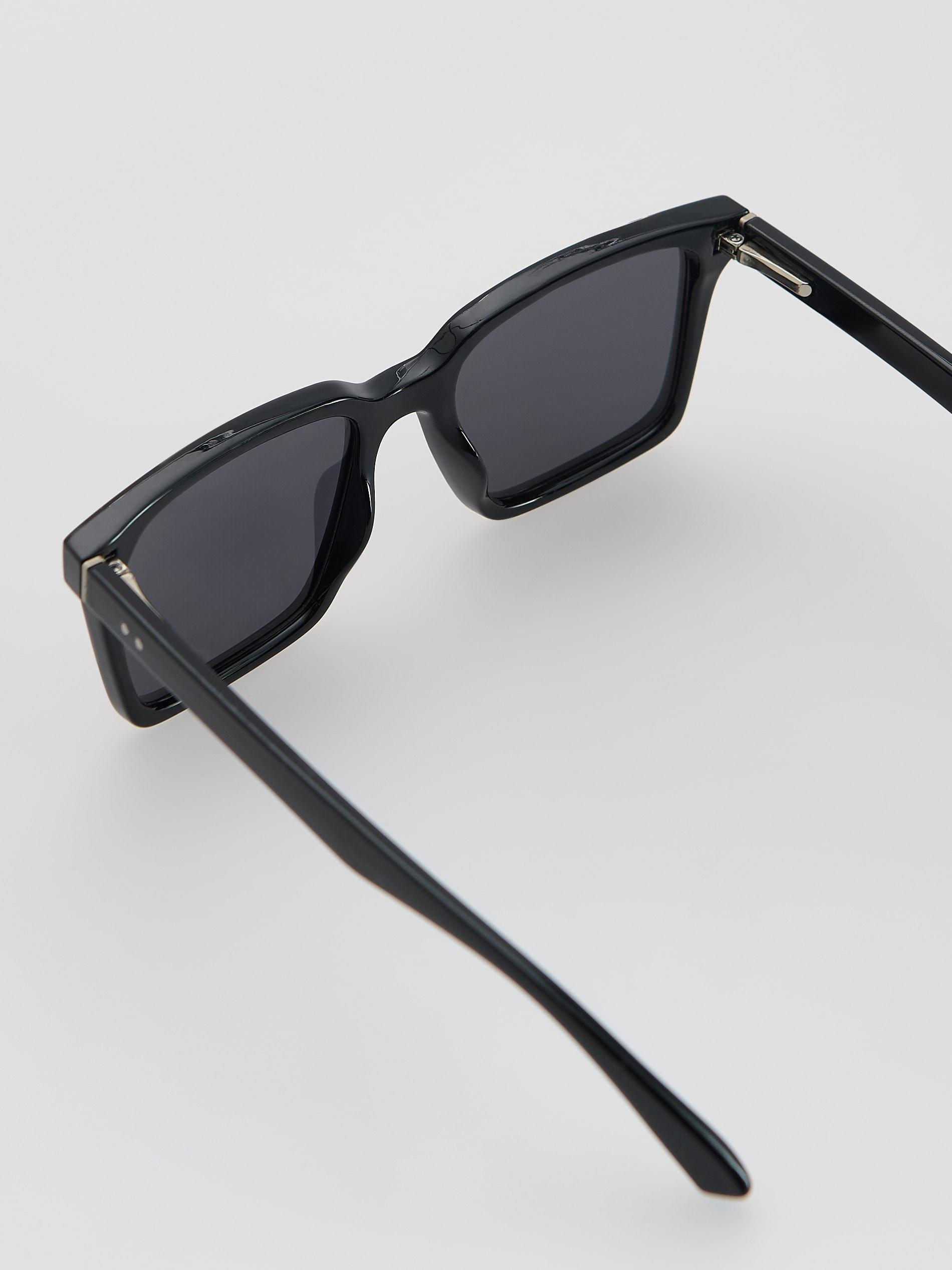 Black Polarized Sunglasses, Black, large image number 2