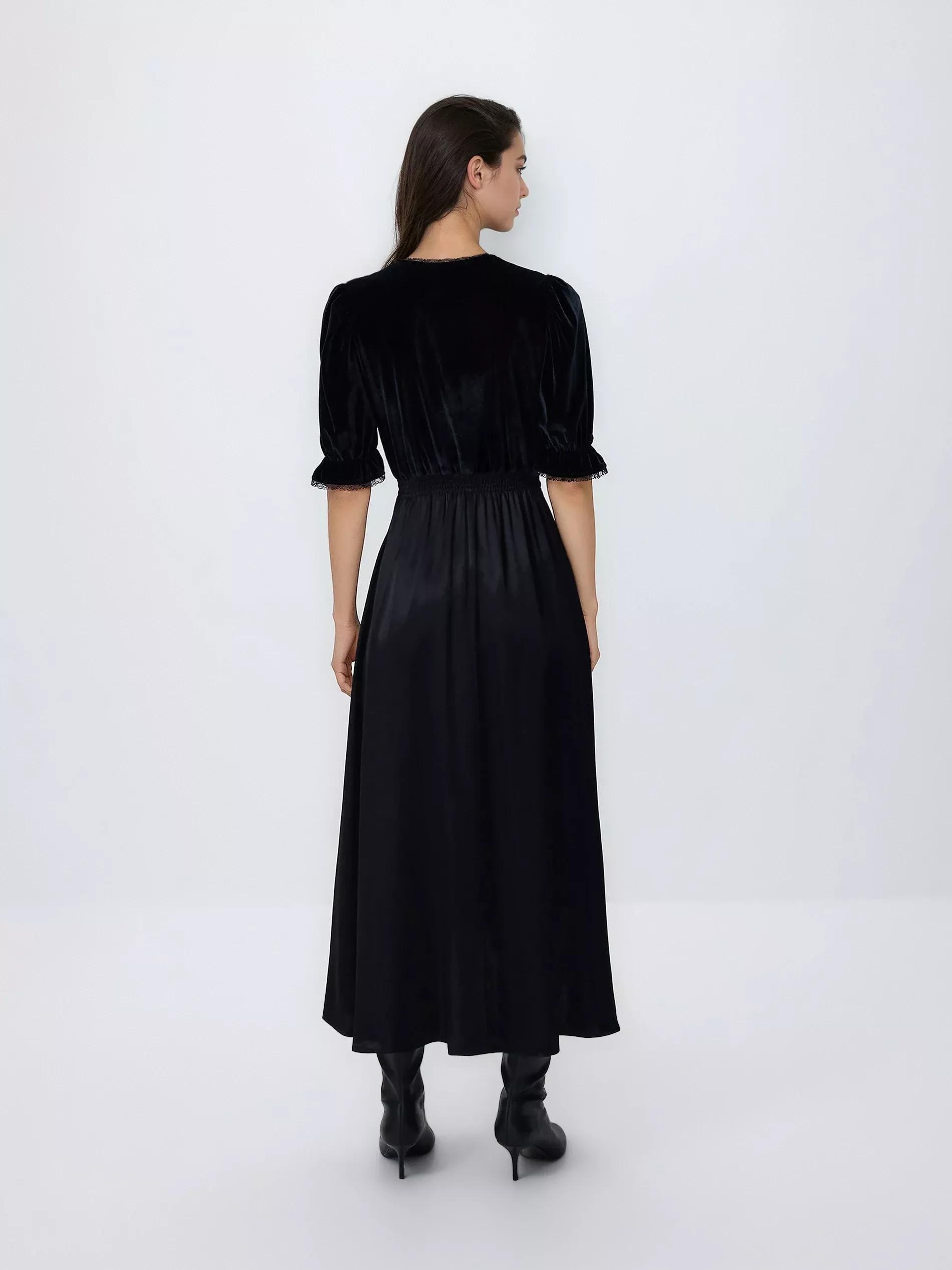 Black Dress, Black, medium