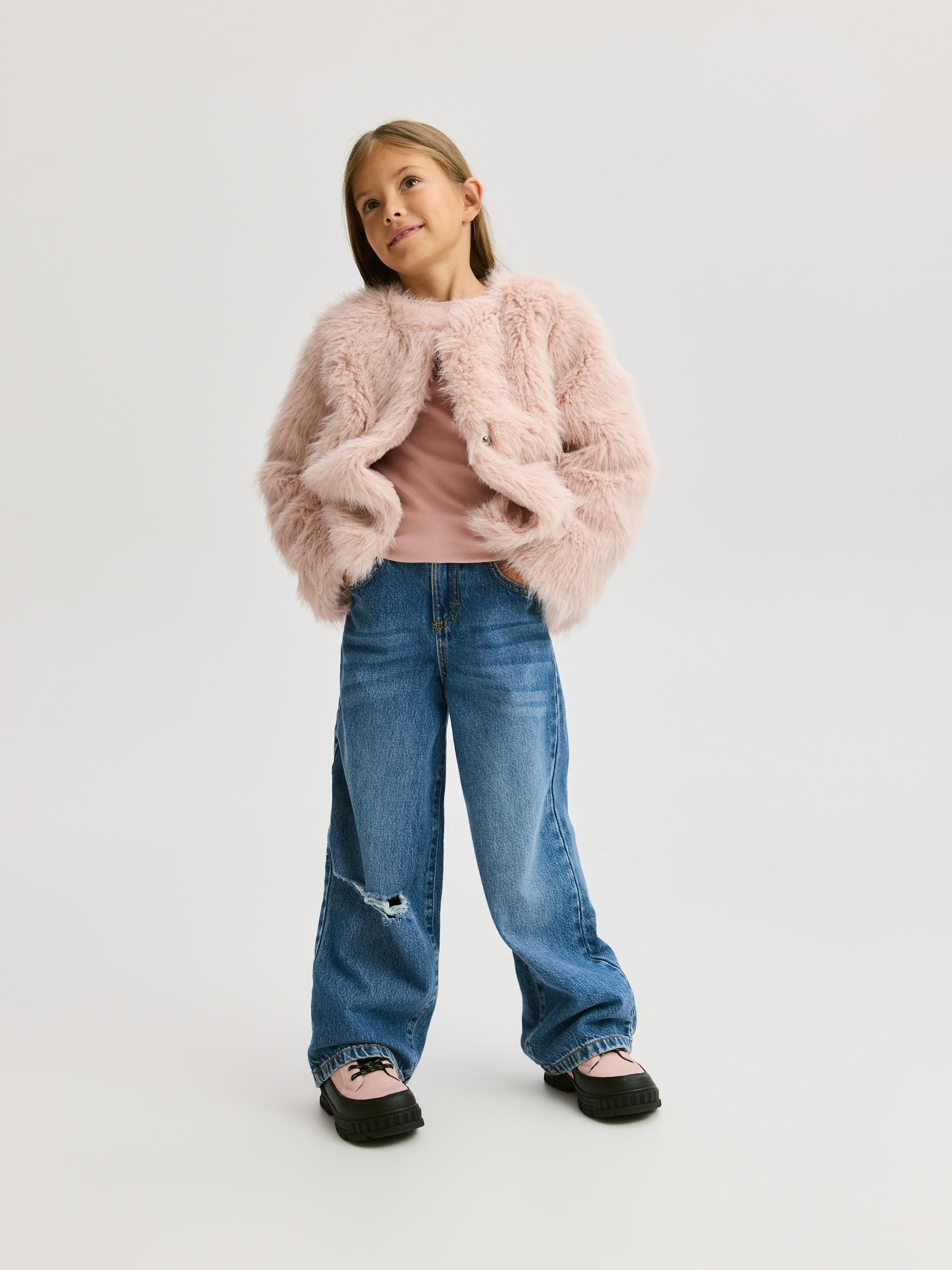تيشيرت مع طبعة وردي, Pink, large image number 1