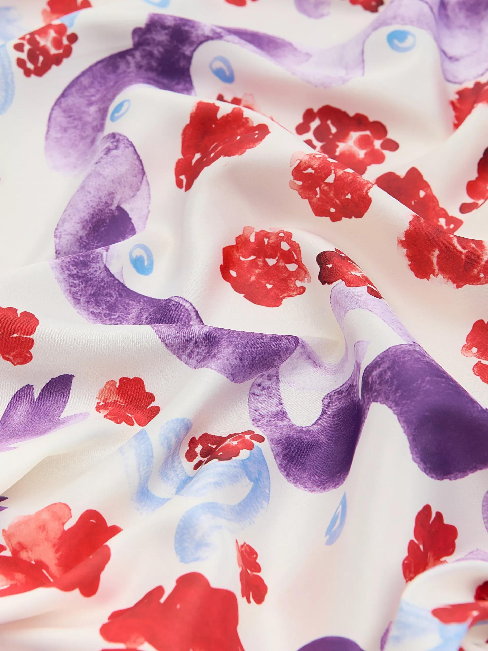 Multicolour Scarf With Original Design, Multicolor, large image number 3