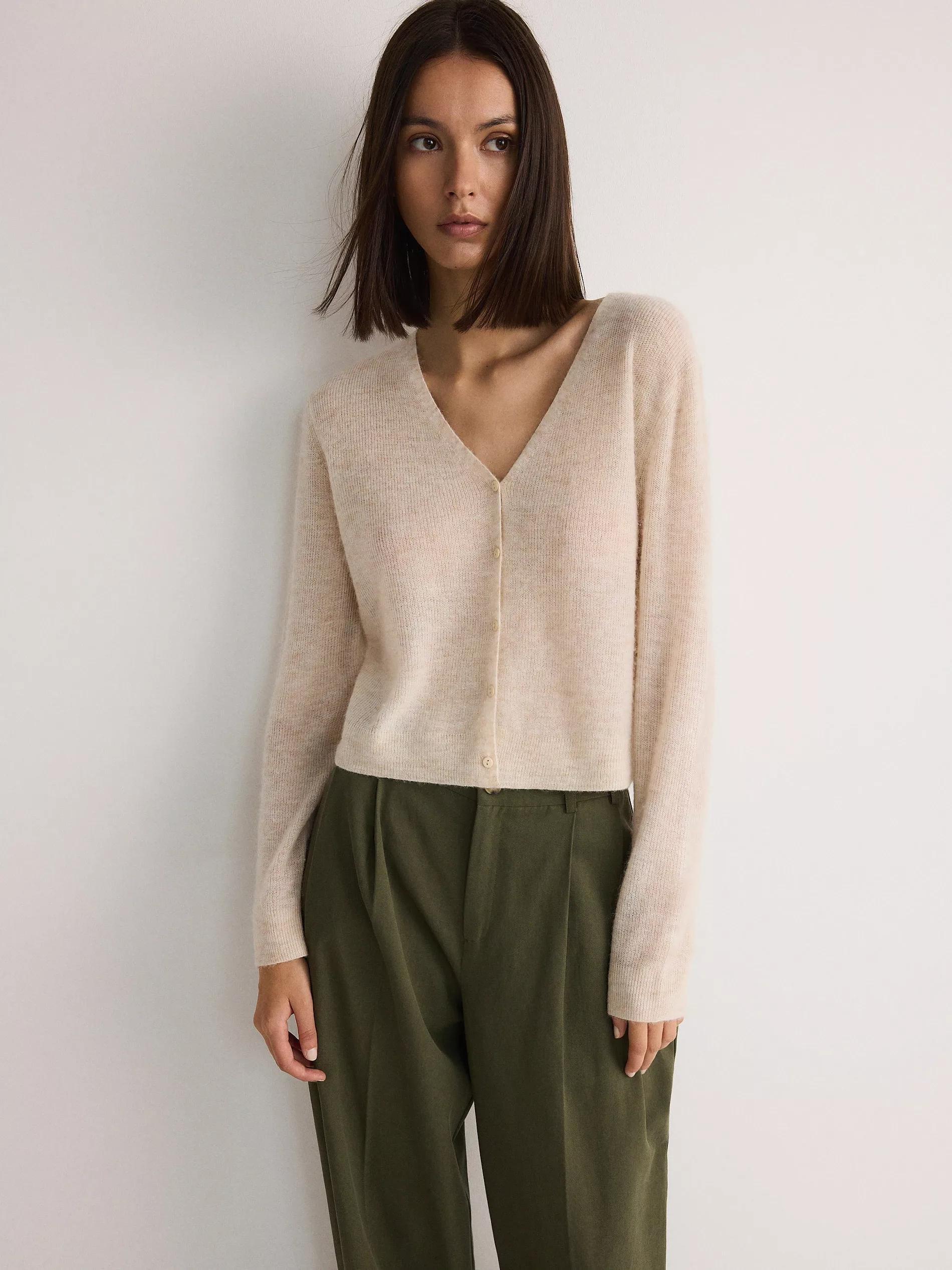 Beige Sweater, , large image number 2