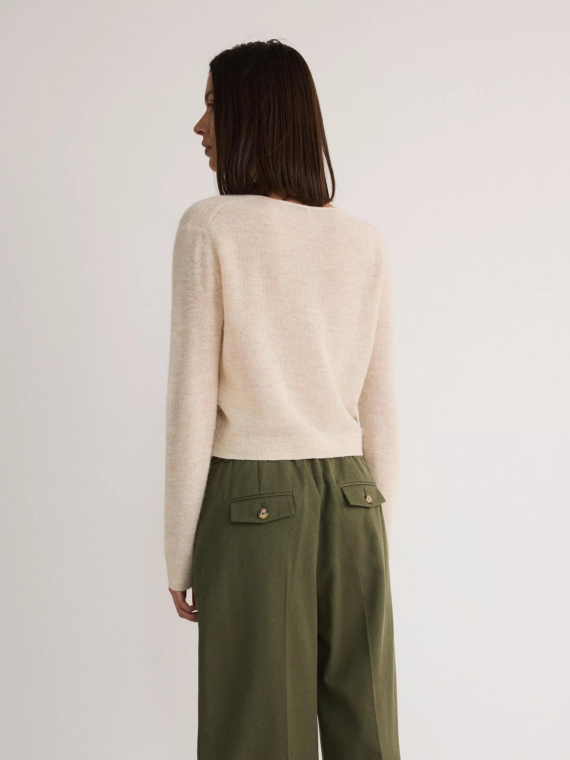Beige Sweater, , large image number 5
