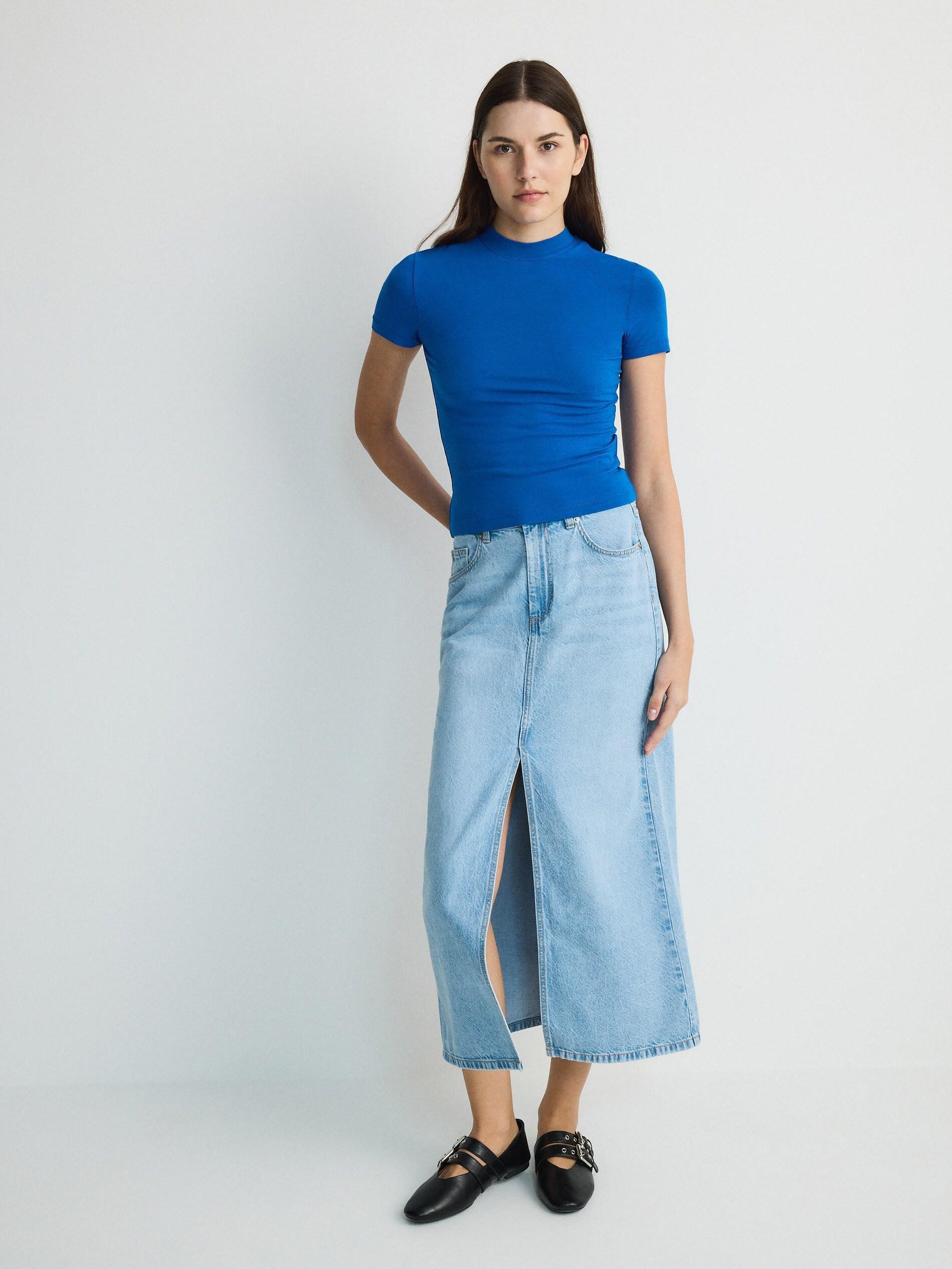 Blue Regular Fit T-Shirt, Blue, large image number 2