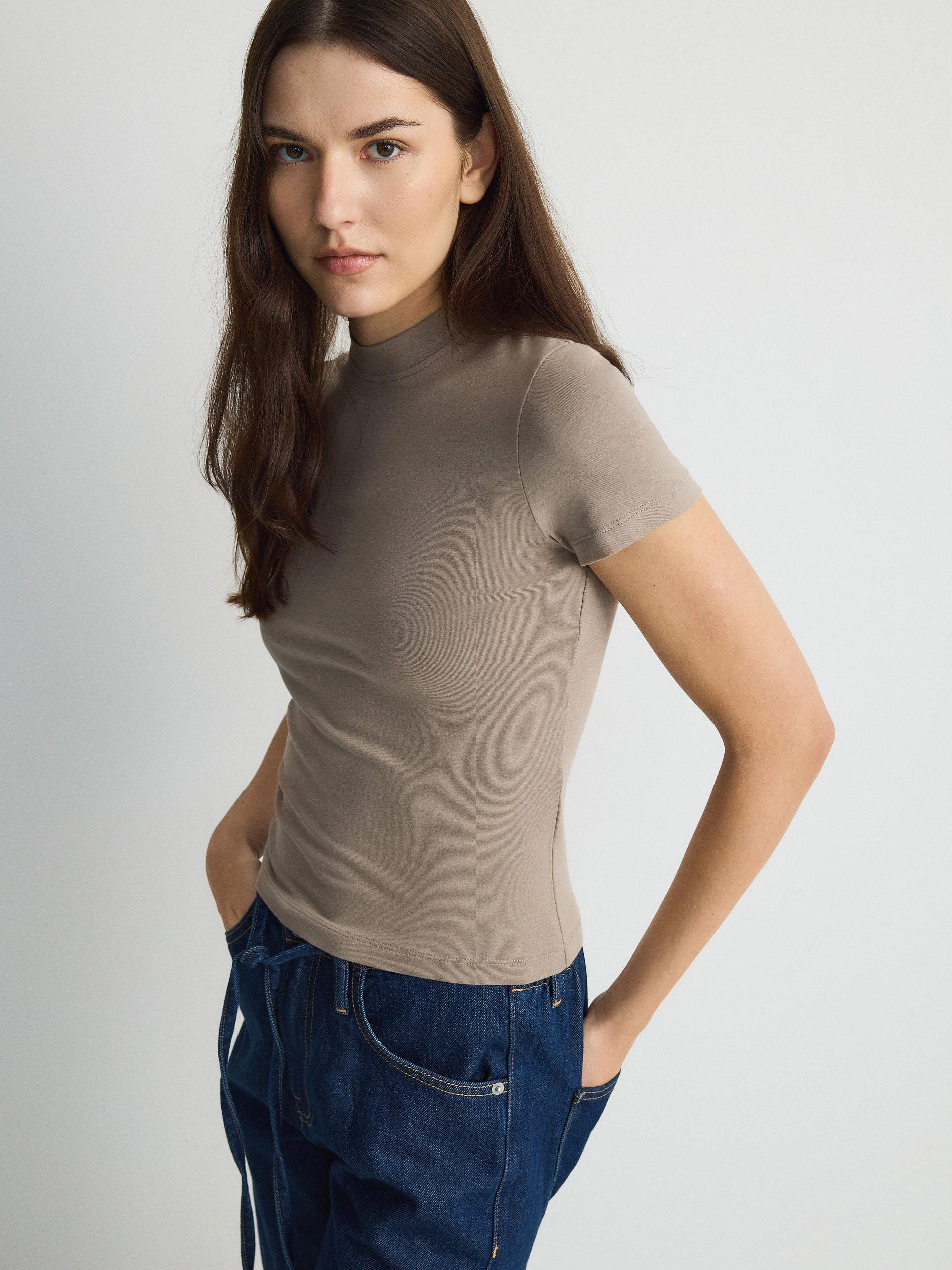 Beige Regular Fit T-Shirt, , large image number 1