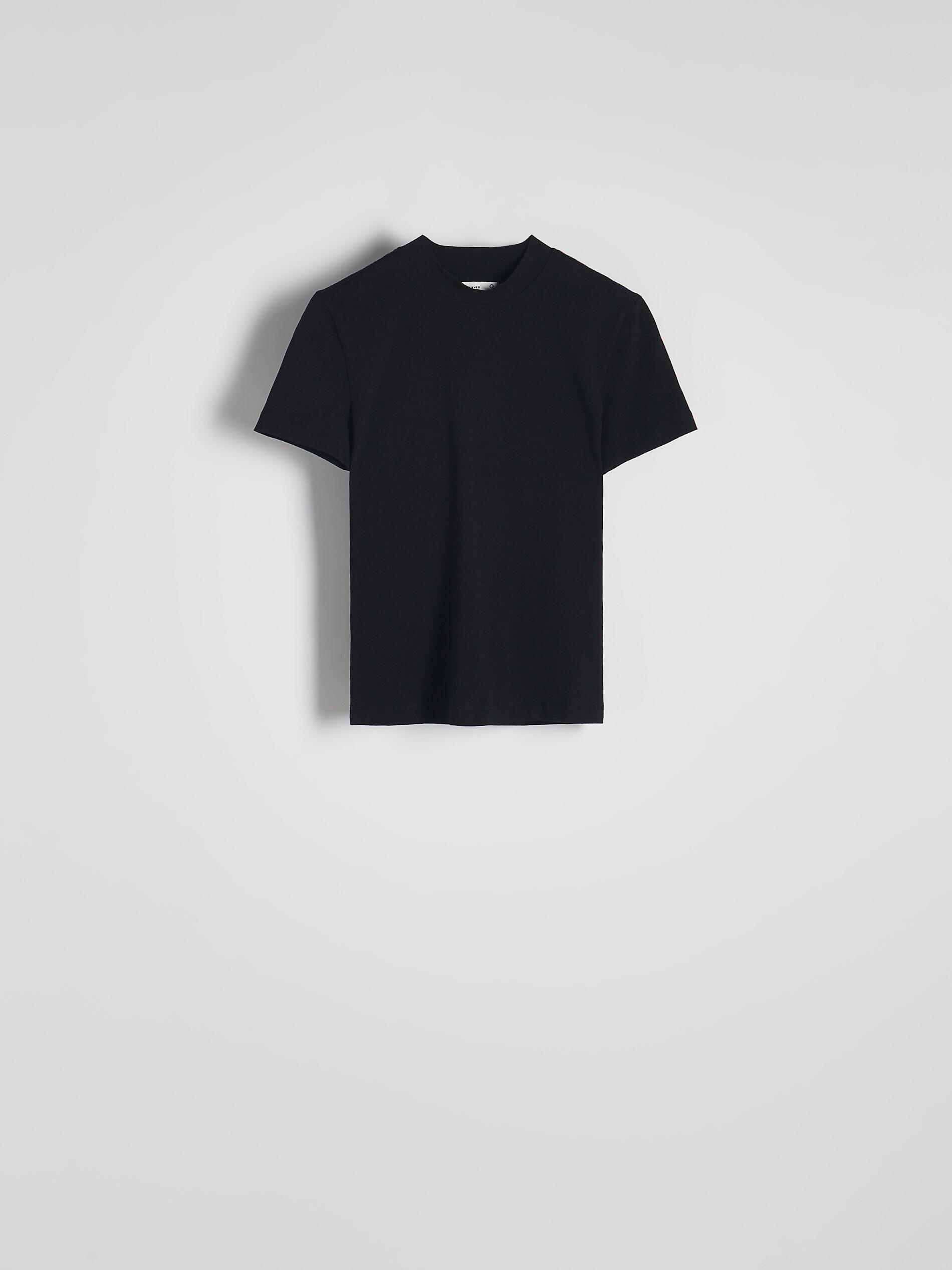 Black Regular T-Shirt, , large image number 0