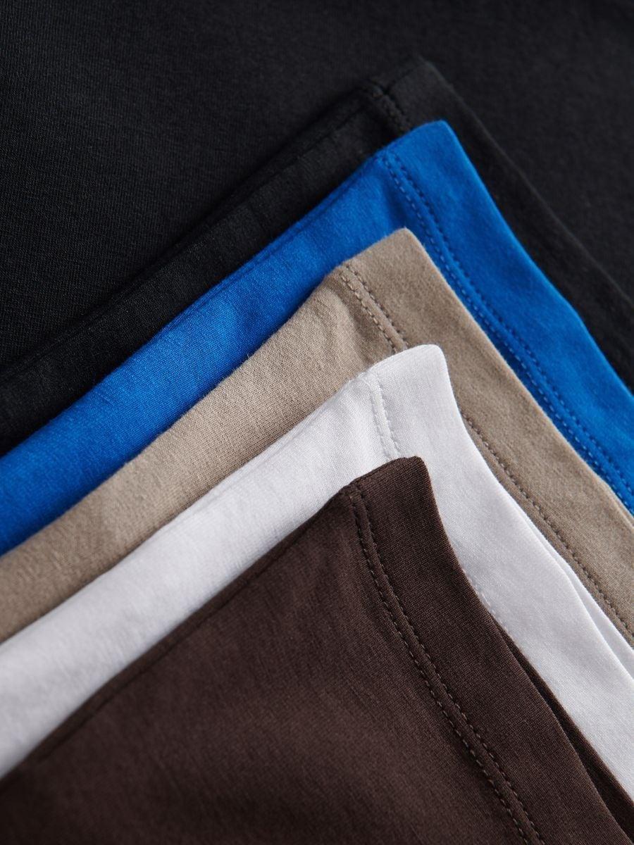 Black Regular T-Shirt, Black, large image number 1