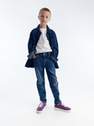 Reserved - Navy Slim Jeans With Wash Effect, Kids Boys