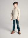 Reserved - Black Slim Jeans With Wash Effect, Kids Boys