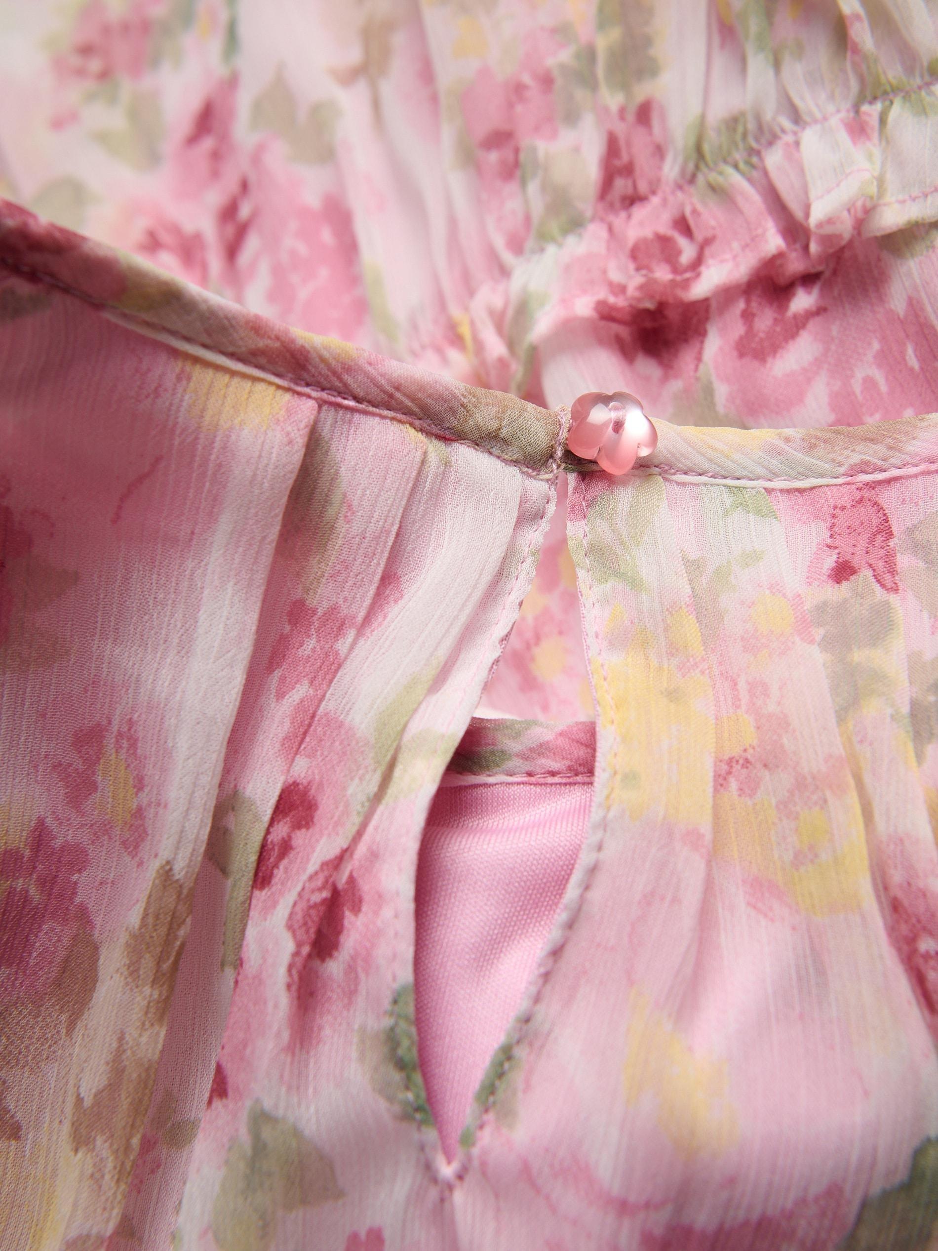 Pink Floral Dress, 7401_03P, large image number 3