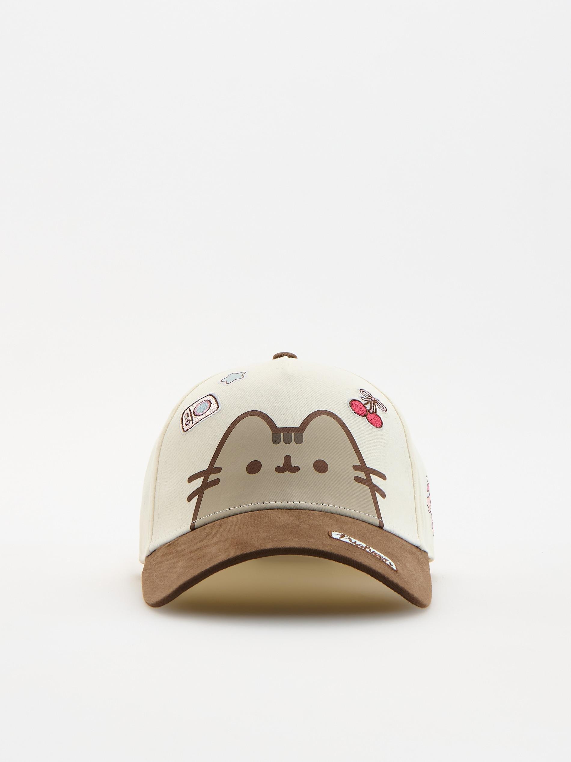 GIRLS` PEAKED C AP CREAM, Ivory, large image number 0