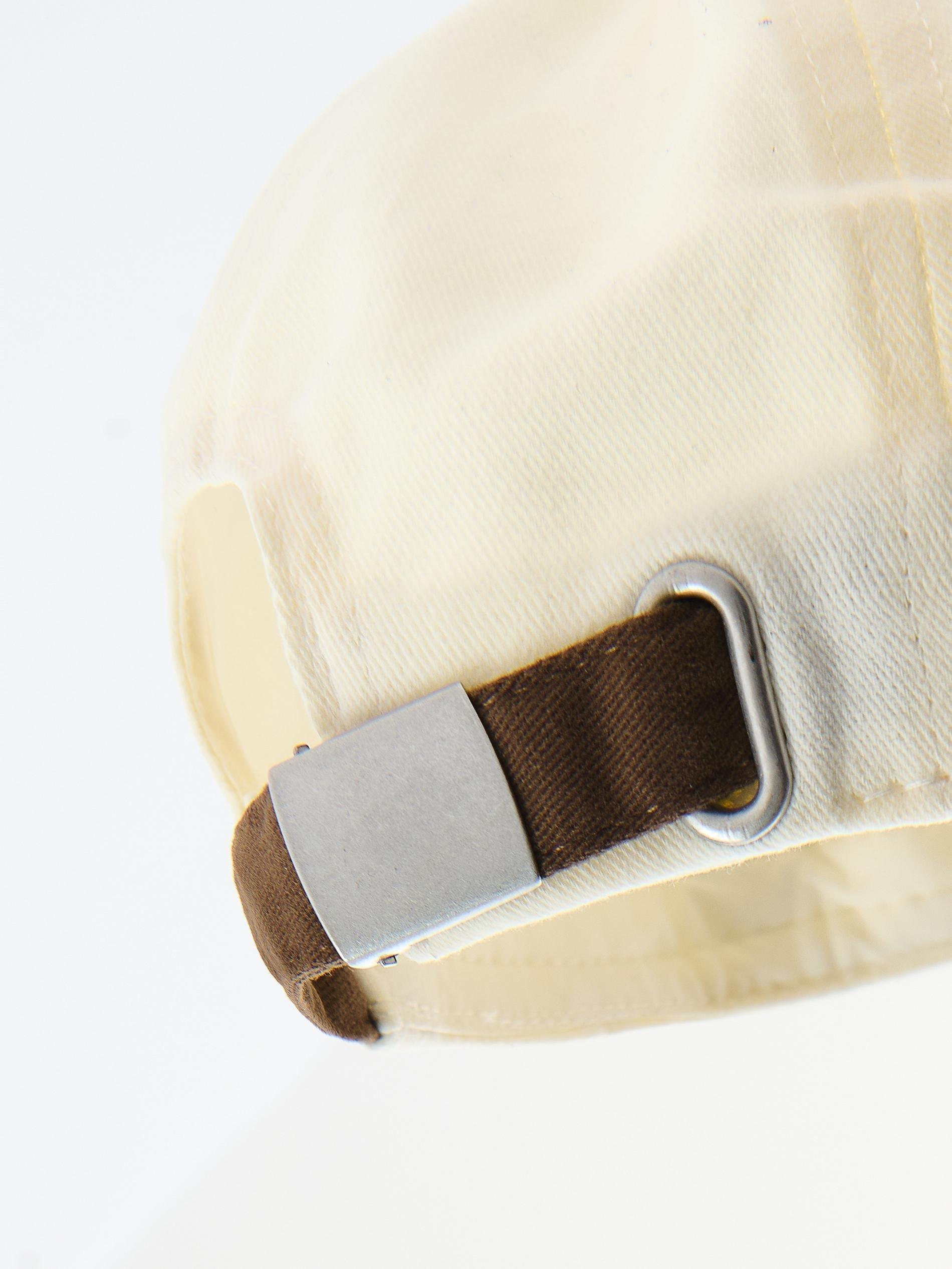 GIRLS` PEAKED C AP CREAM, Ivory, large image number 1