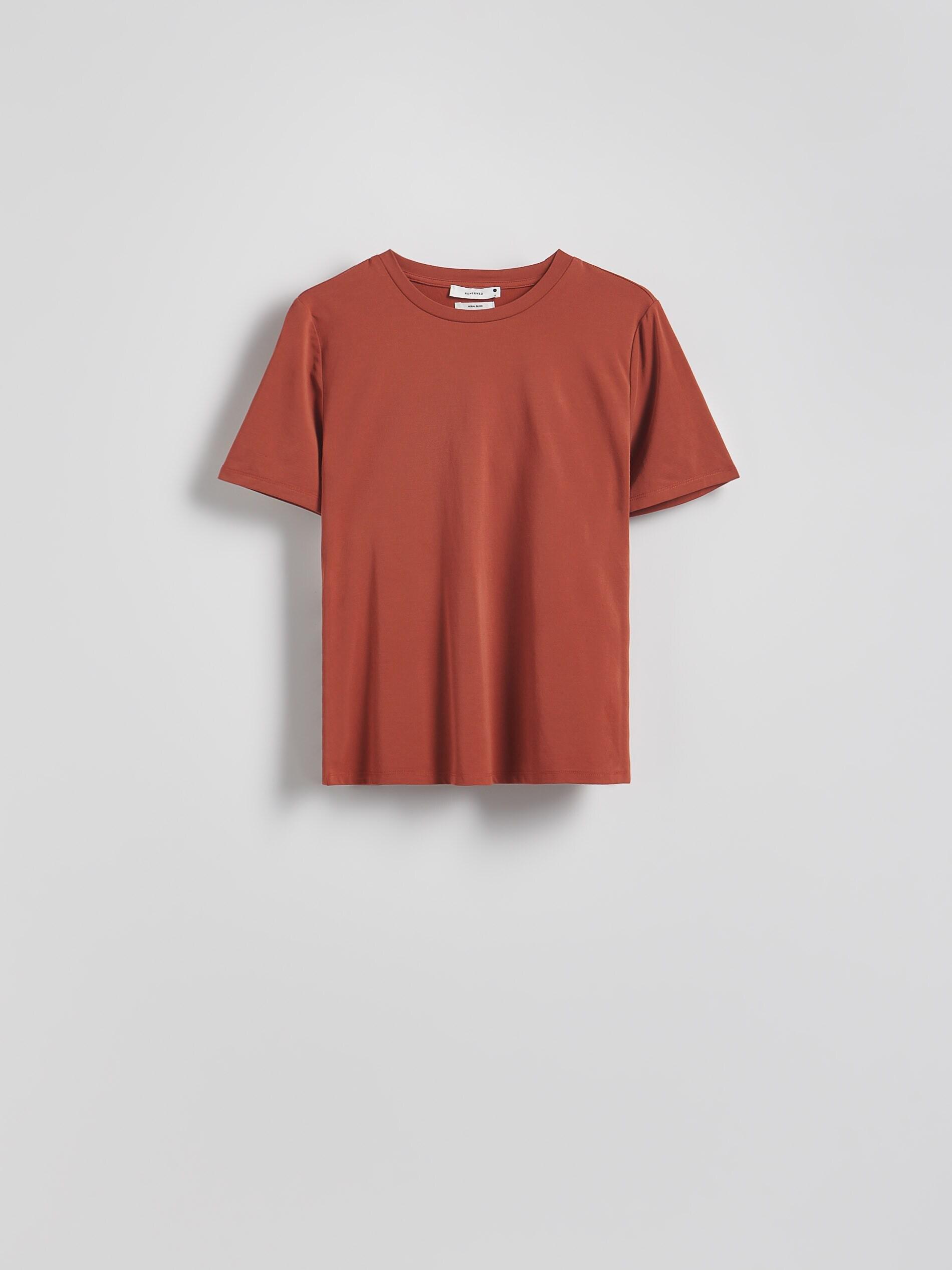 Brown Modal Blend T-Shirt, , medium